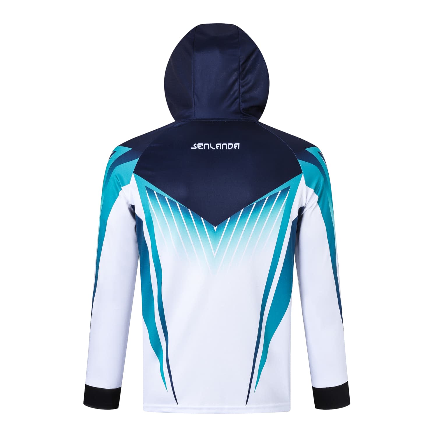 Men's 100% Polyester Sublimated Fishing Hooded Jacket - PCC055 Image