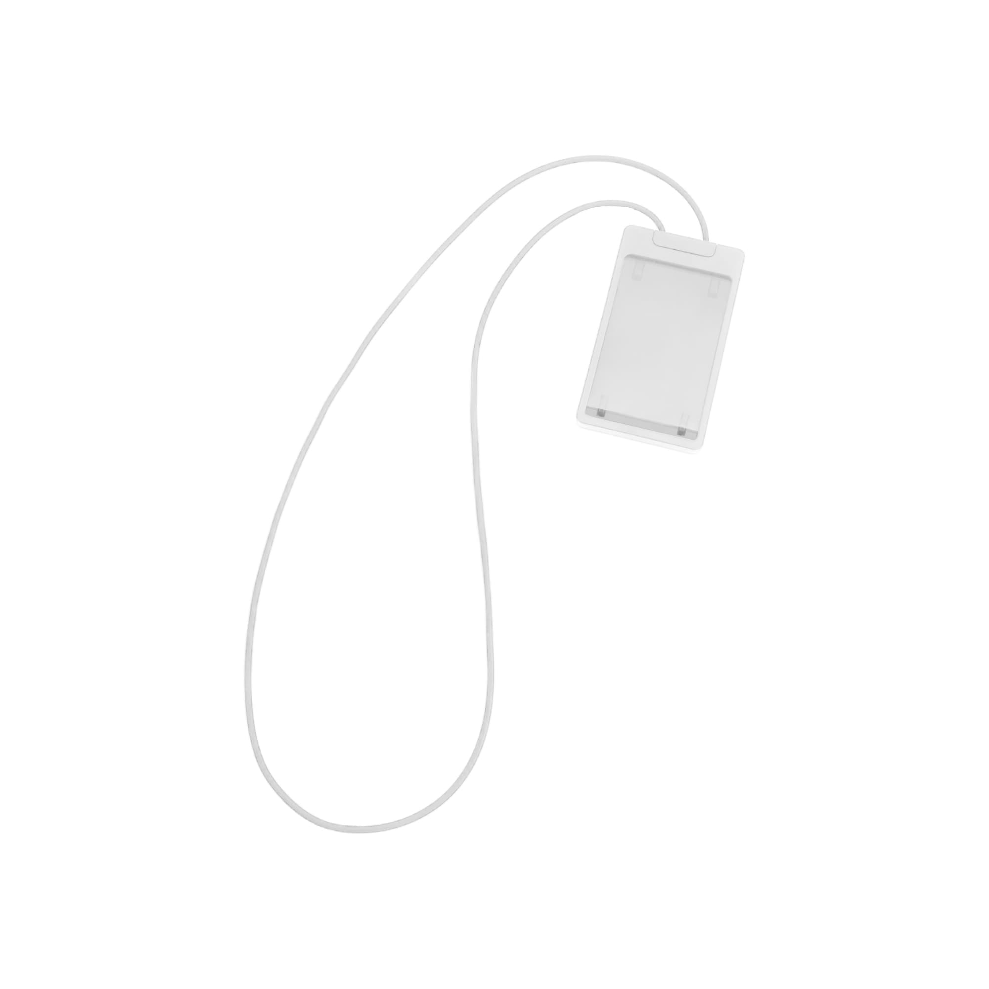 Alternative view of ABS Retractable Card Holder with Silicone Strap