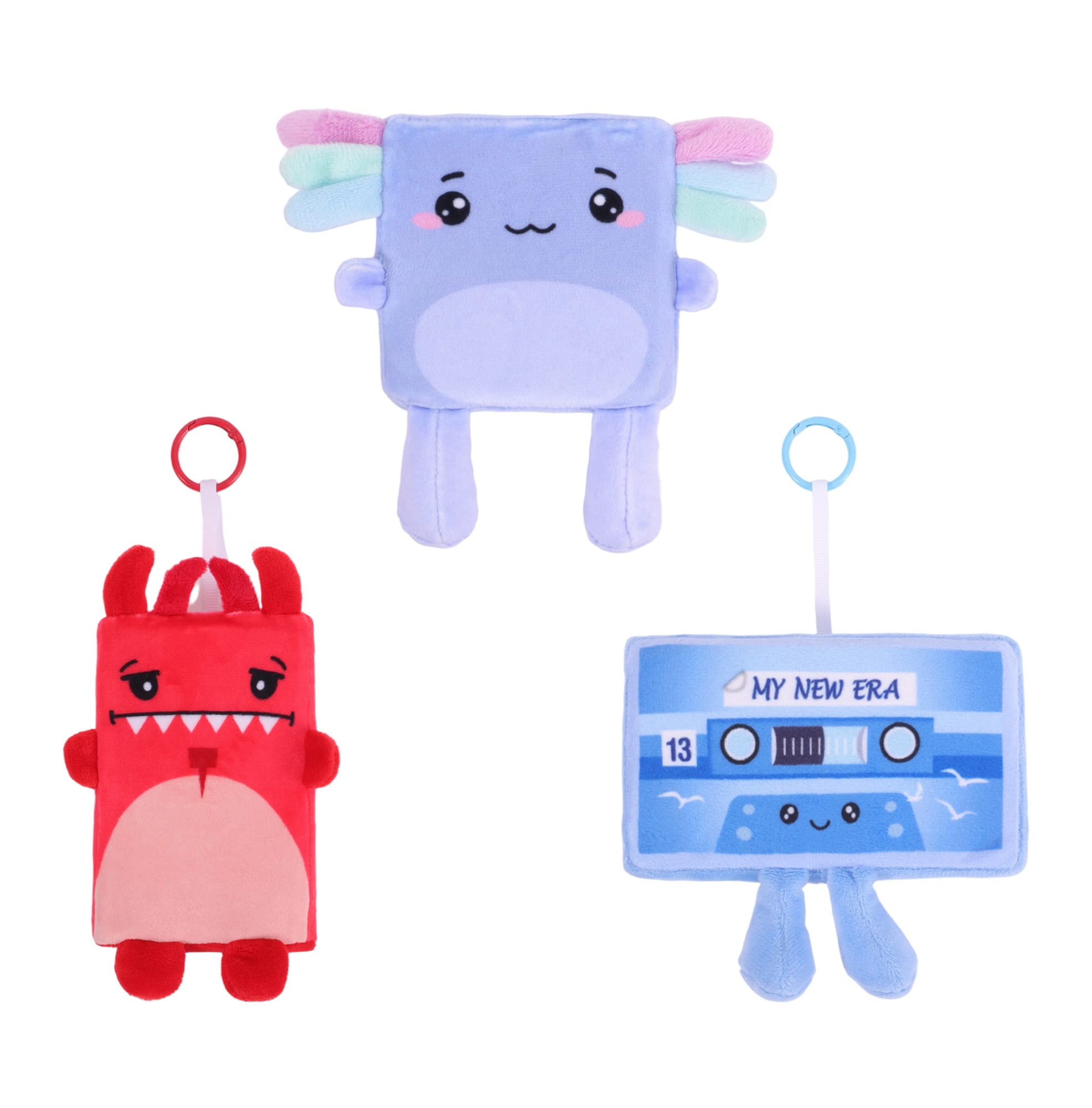 Alternative view of Block Plush Toy with O Ring
