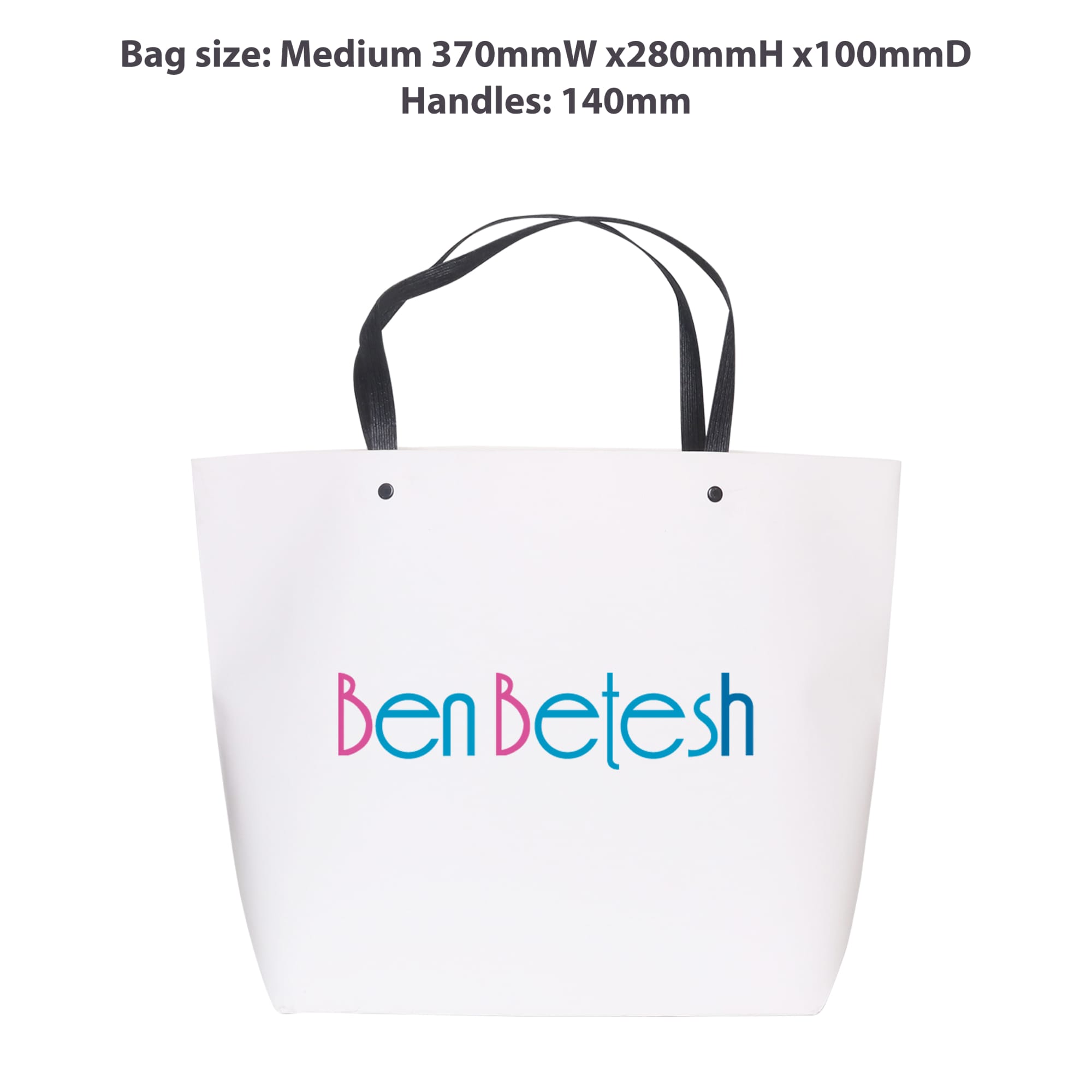 Medium Boutique Paper Bag(370 x 280 x 100mm) - PCPB131 Image