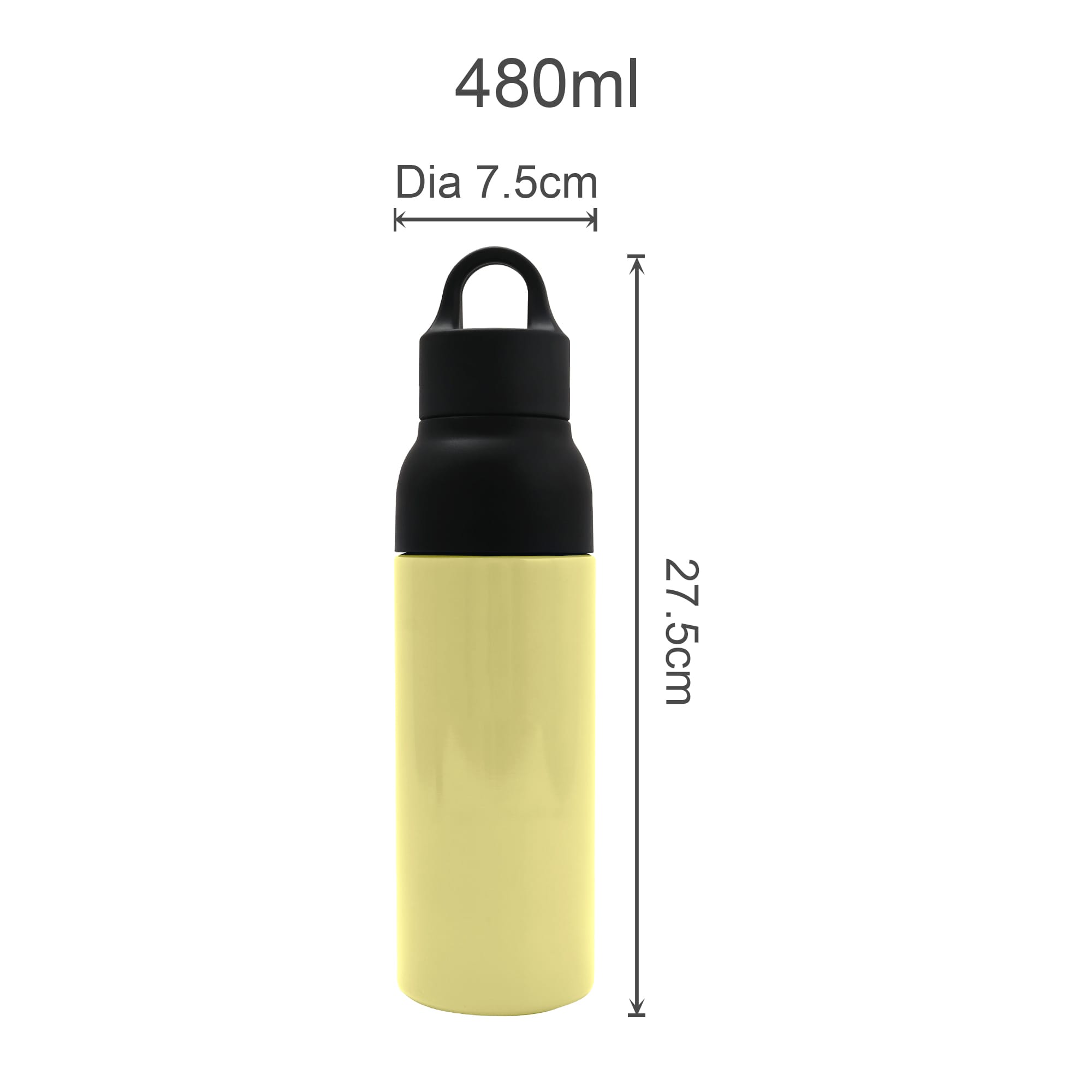 480ML RCS Recycled Stainless Steel Quick Press Insulated Tumbler