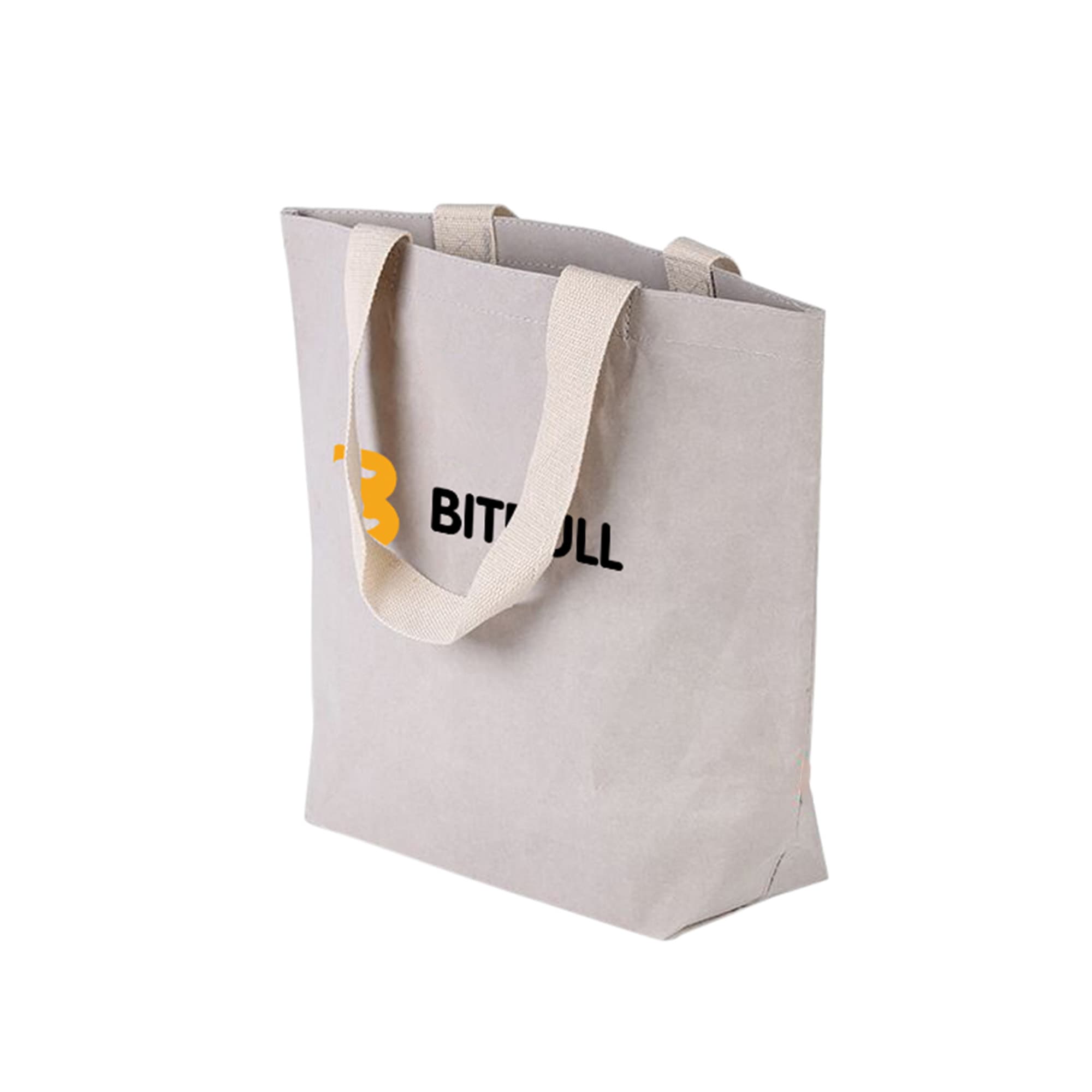 Large Washable Kraft Paper Bag with Cotton Handle(430x345x125mm) - Image 4