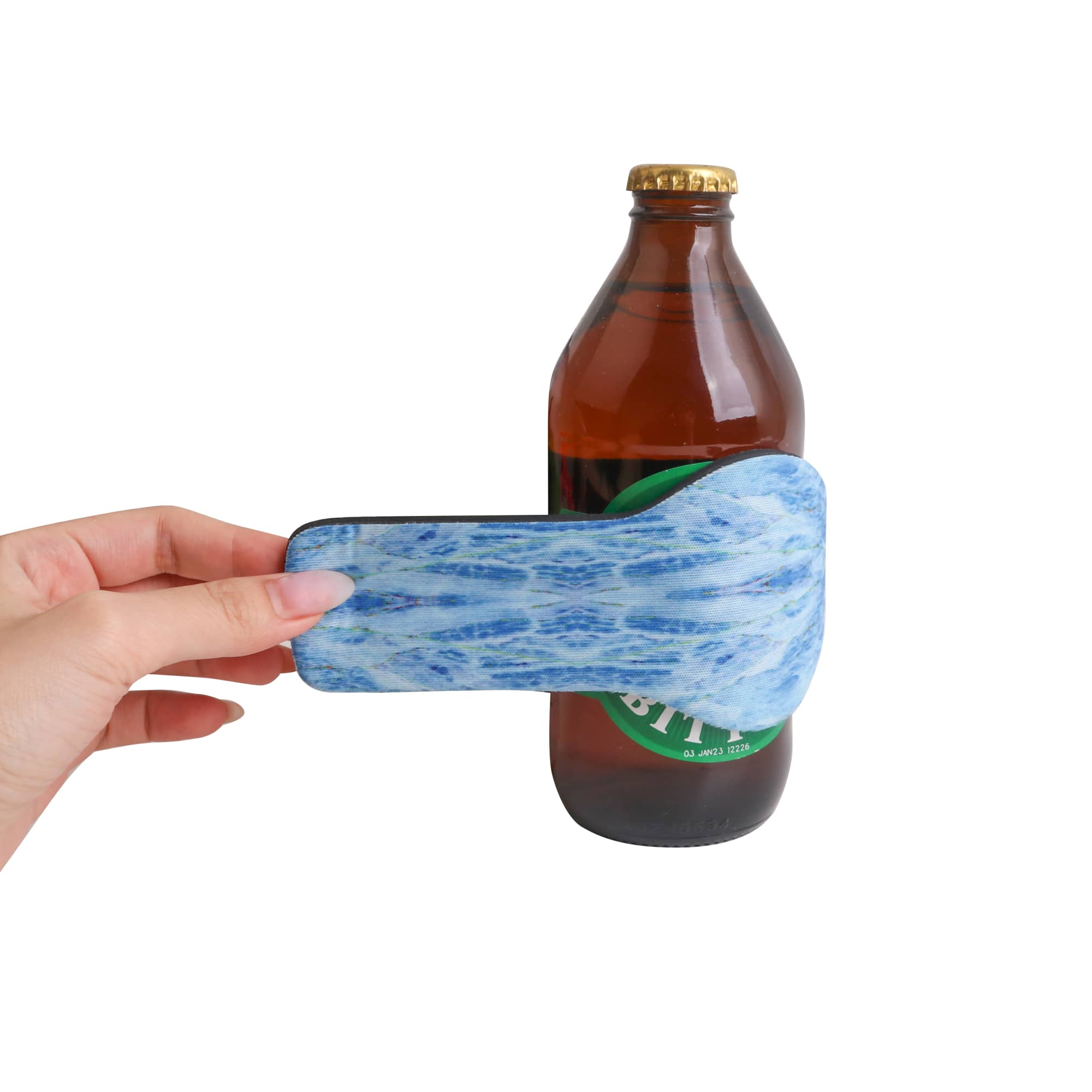 Alternative view of Custom Shape Slap Stubby Holder