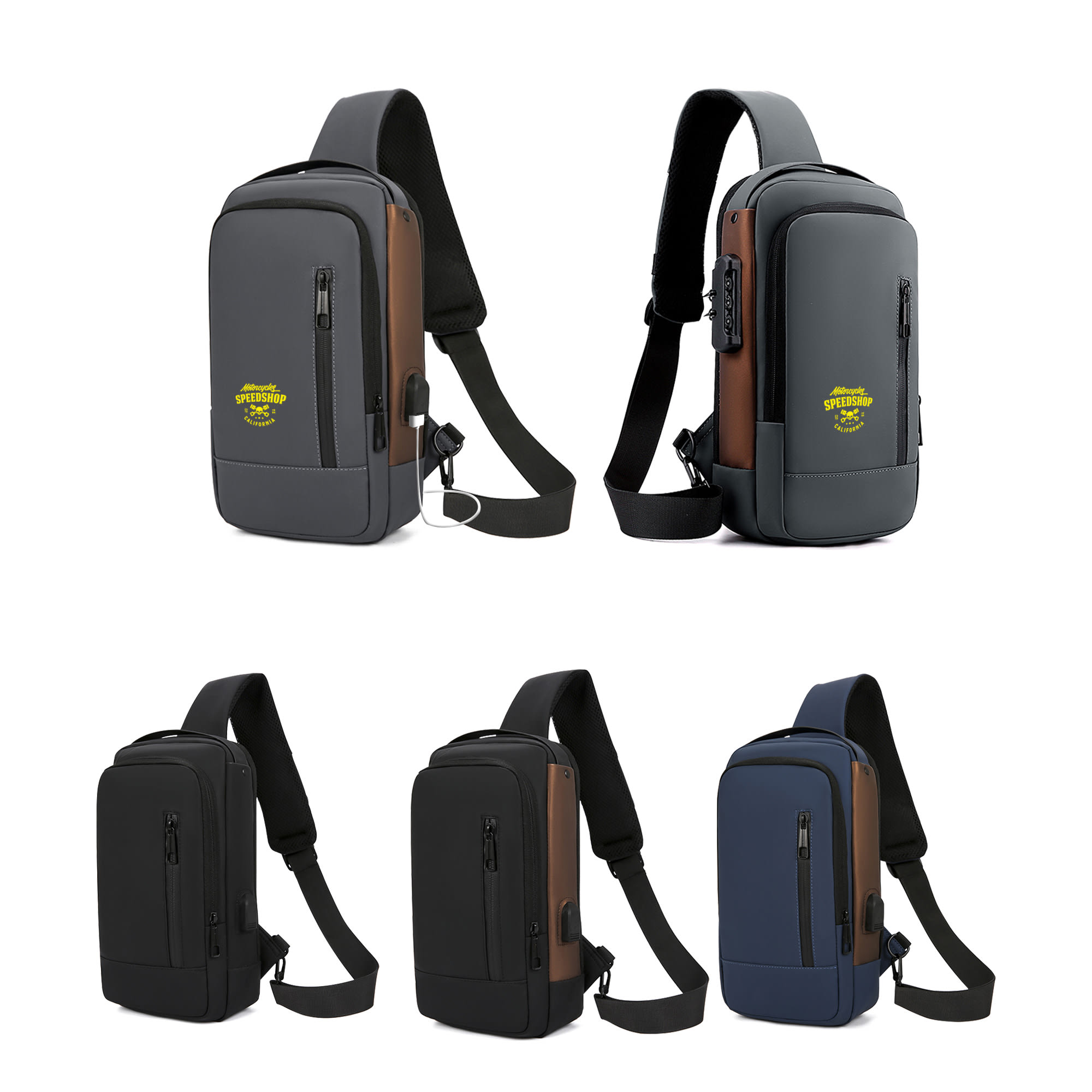 Anti-Theft Sling Bag