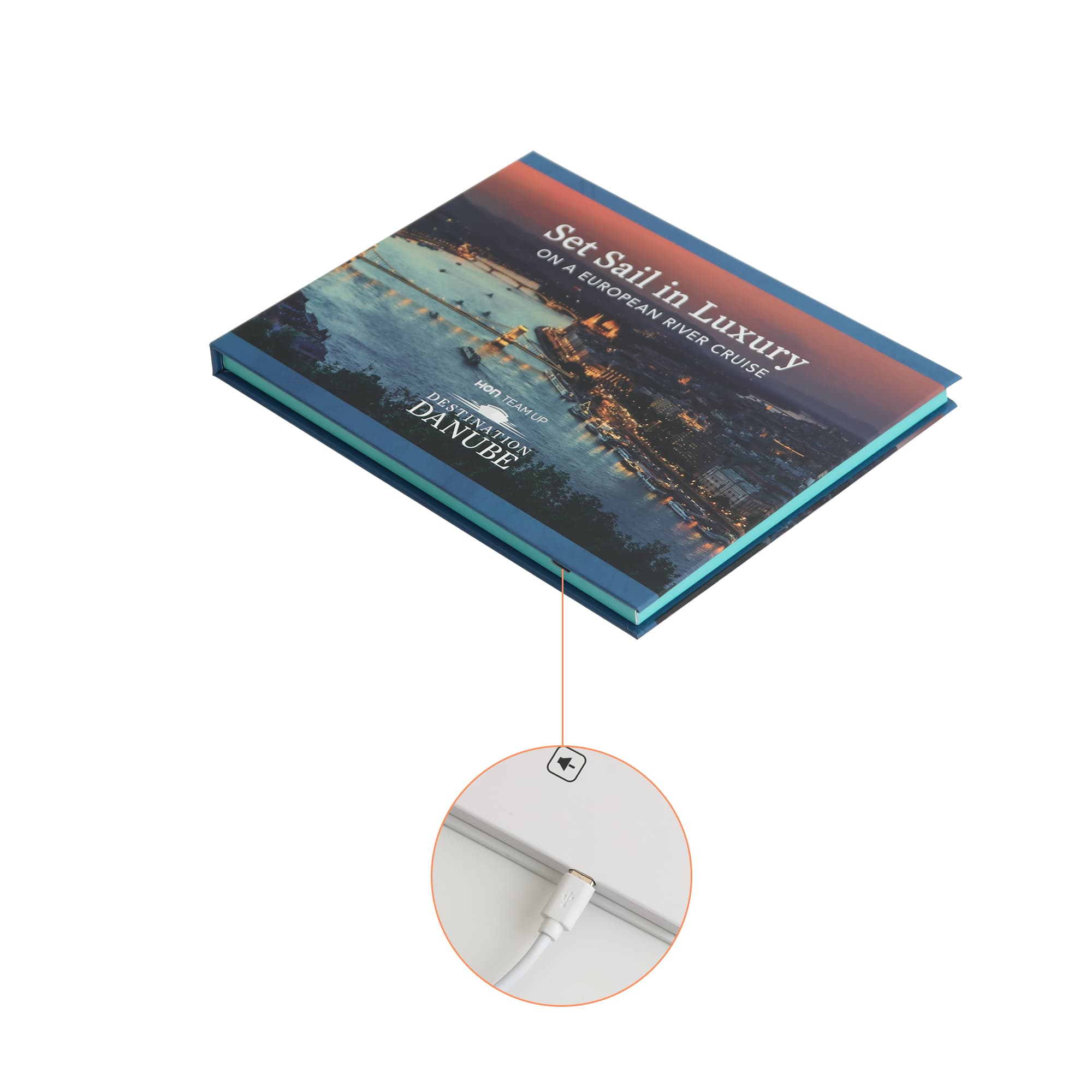 Alternative view of 4.3inch LCD Video  Brochure