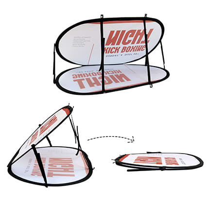 Horizontal Pop Up Banners（Small）