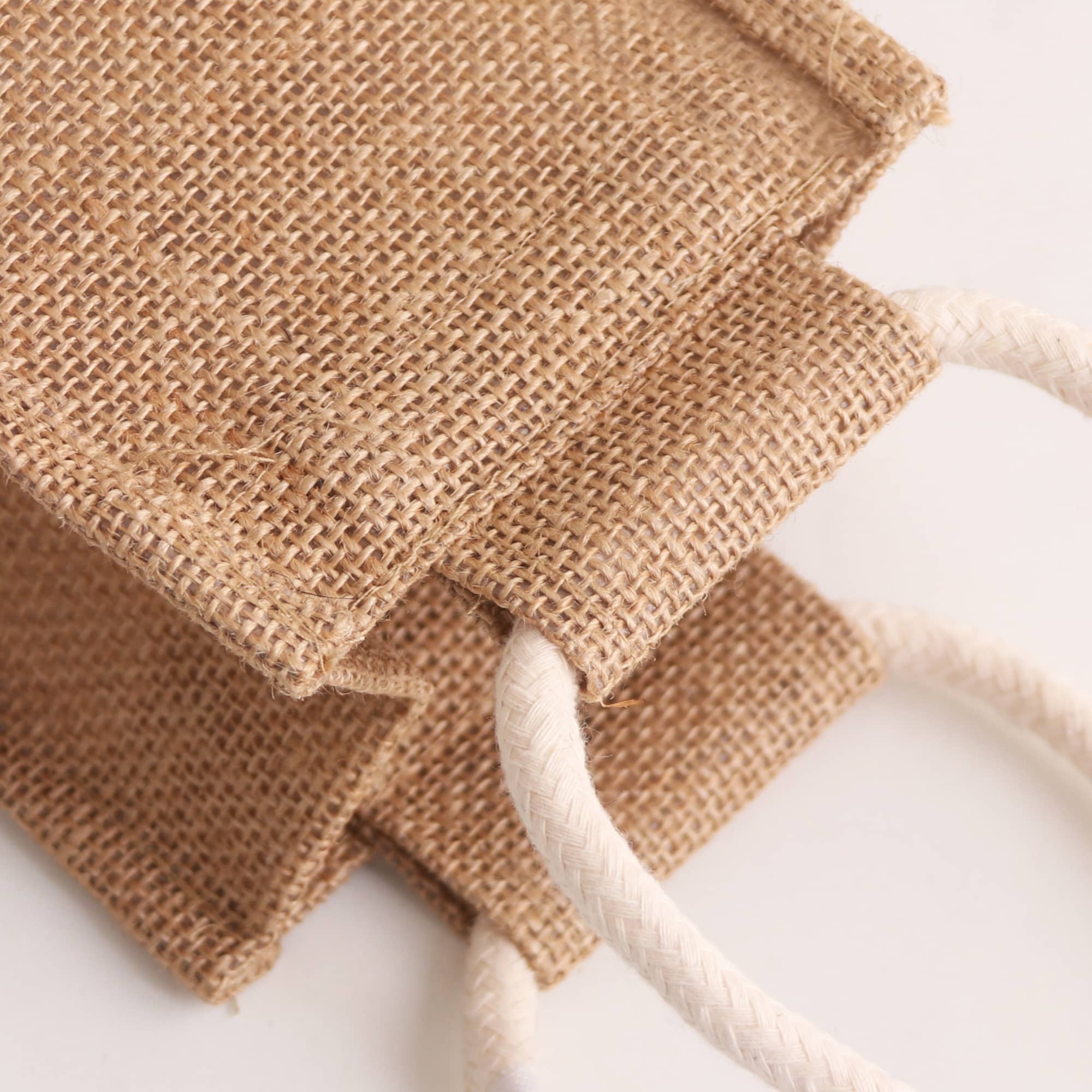 Jute Single Bottle Wine Carrier - PCBC145 Image