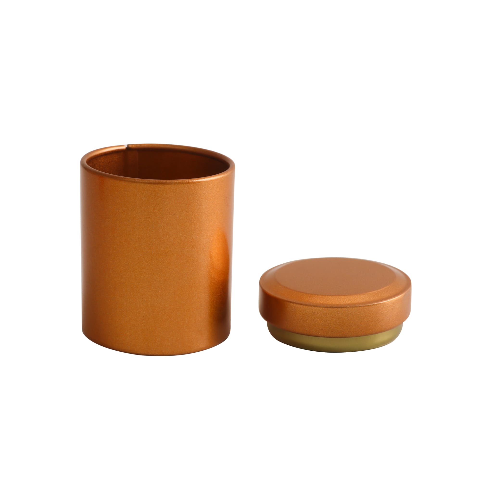Small Metal Cylinder Tin Canisters (45 x 65mm) - PCTC01 Image
