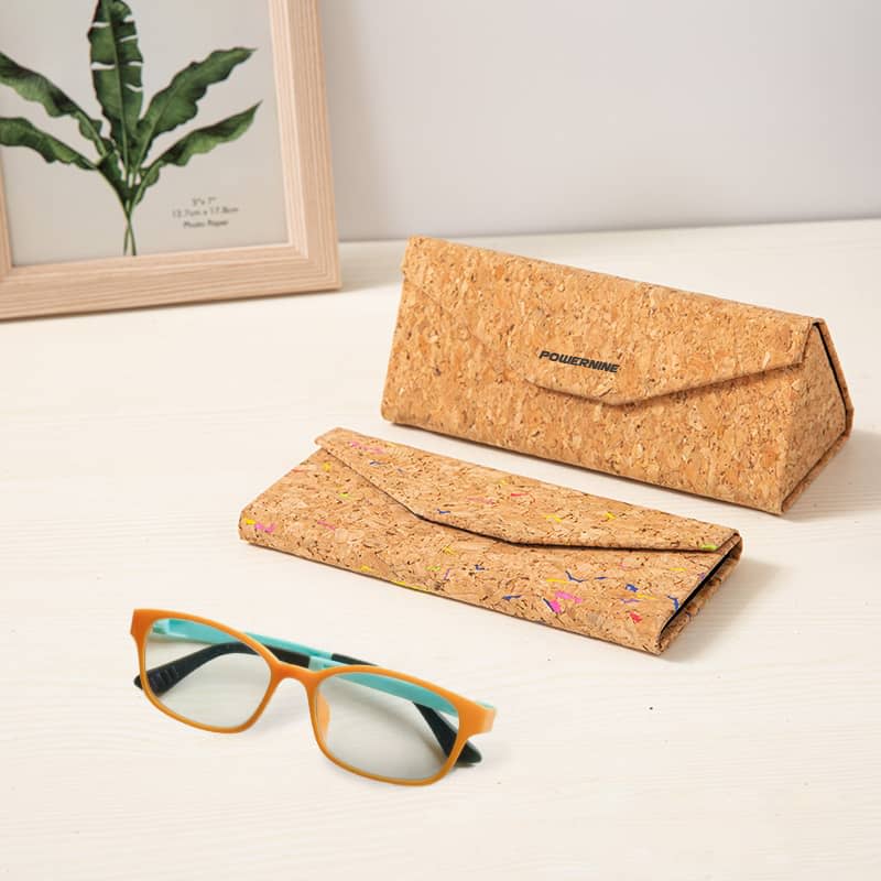 Foldable Cork Glasses Case - PCH233 Image 