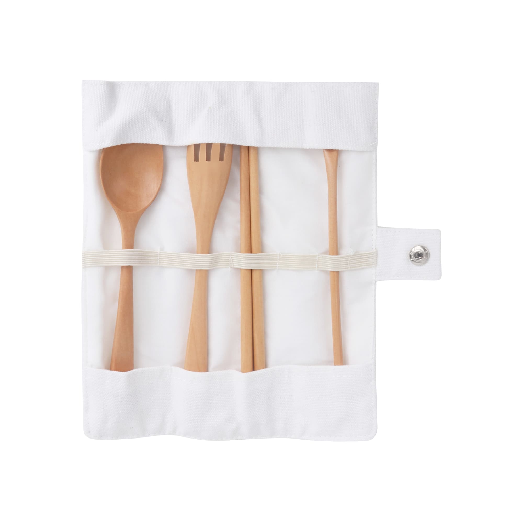 4 pieces Wooden Utensils Set - PCH164 Image 