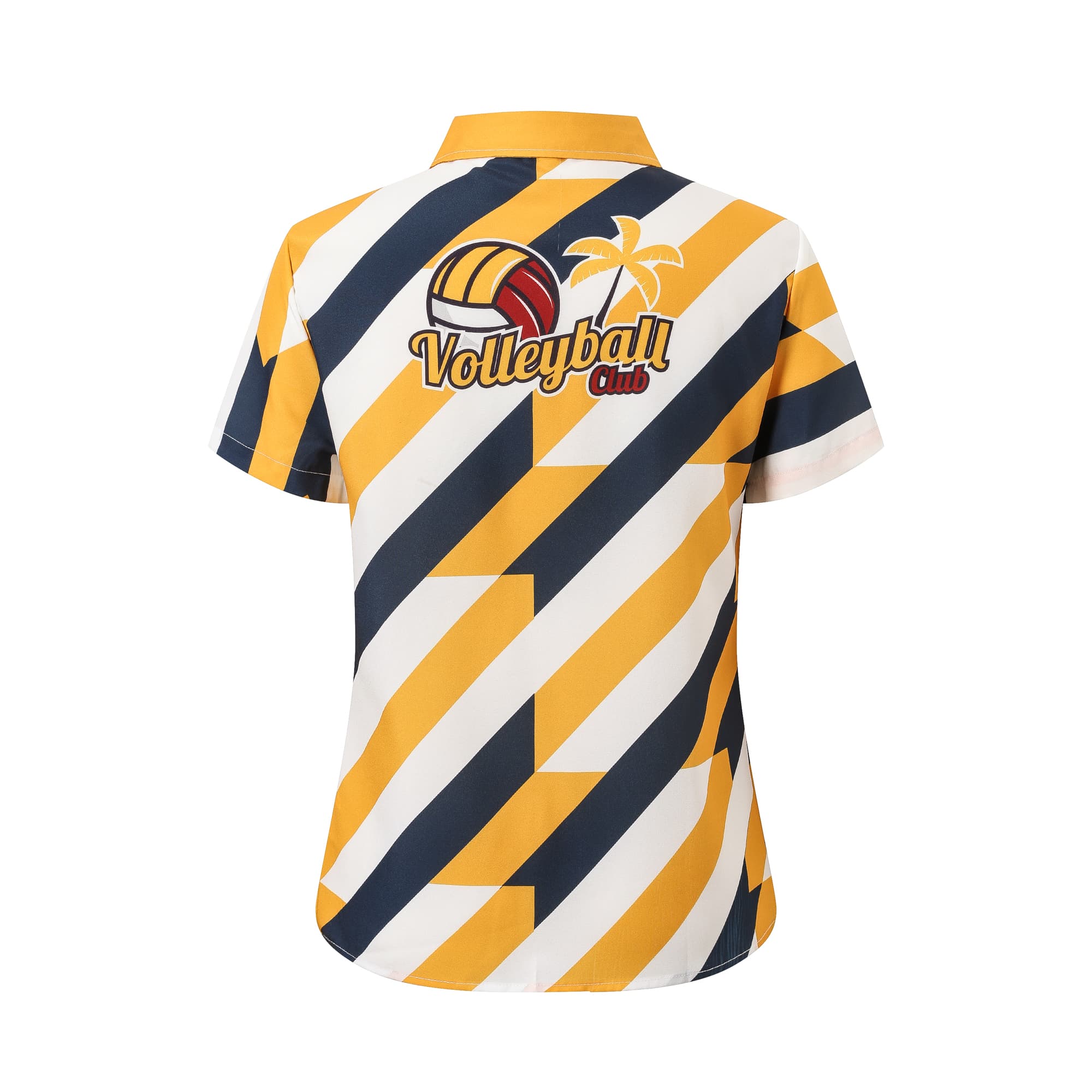 Women's Polyester Spandex Sublimated Hawaii Shirt - PCC029W Image