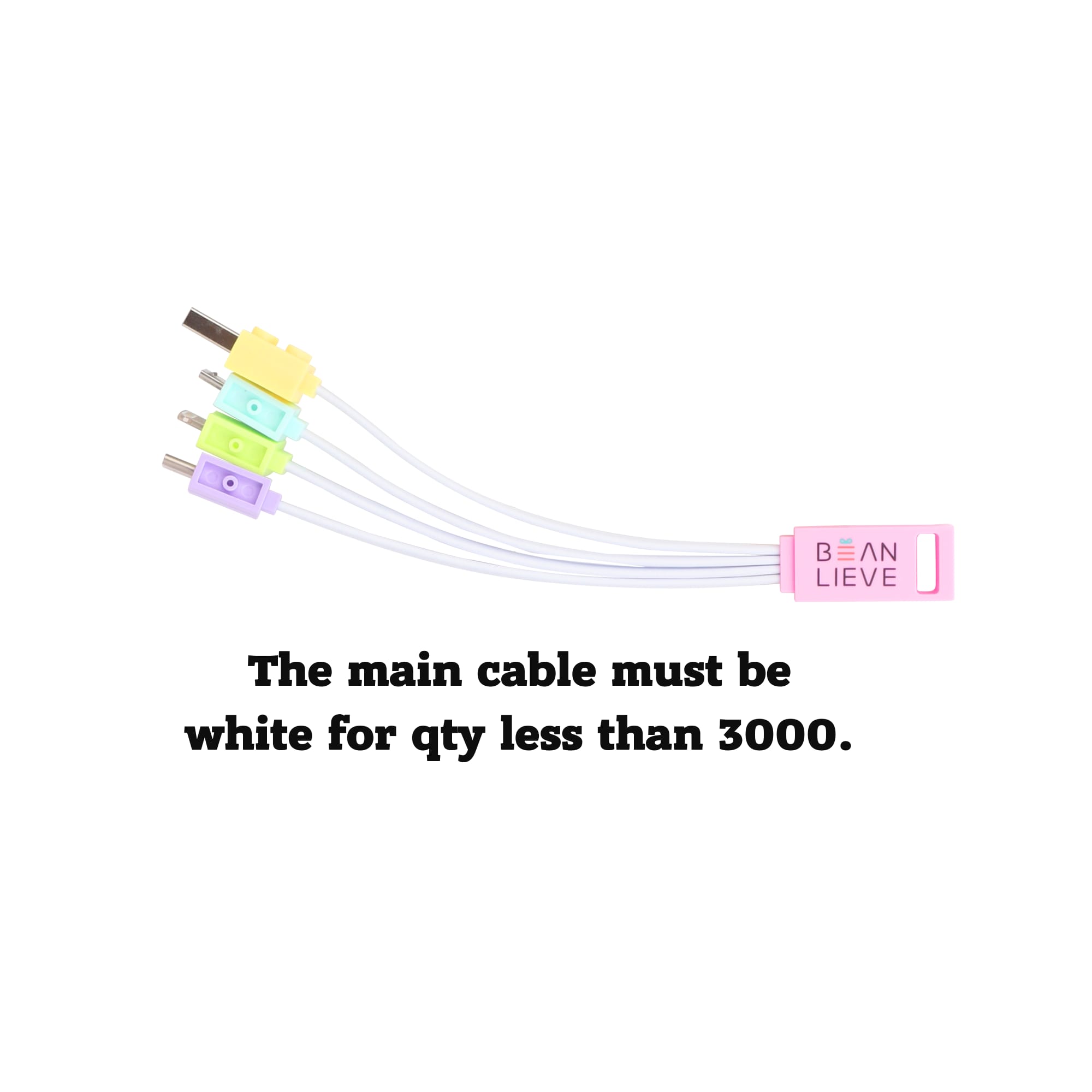 4 in 1 Lego Charging Cable - PCBA65 Image 