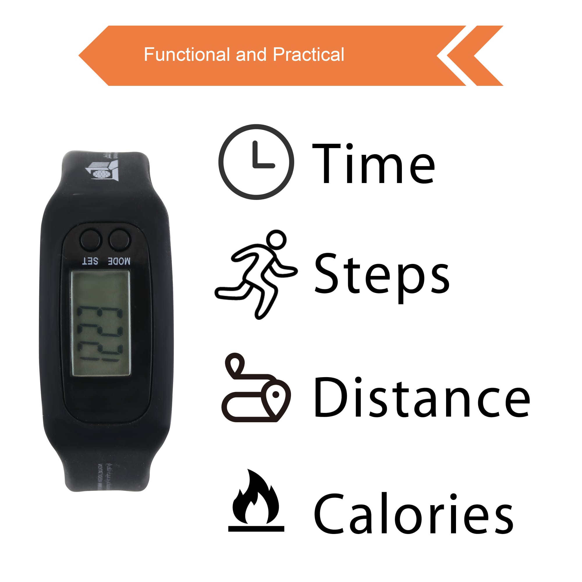 Wristband Pedometer - PCT210 Image 