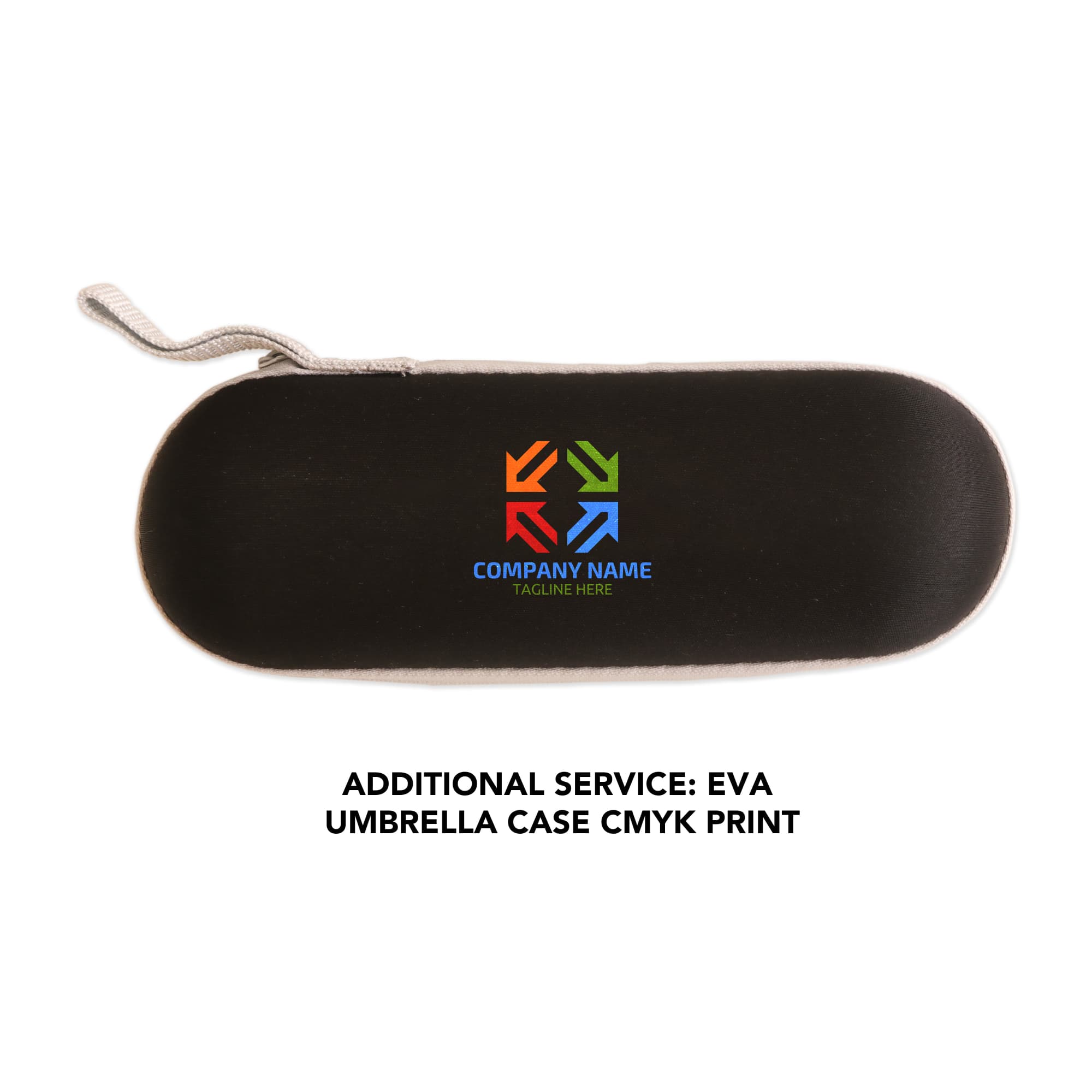 Mini Folding Umbrella with Case - PCH802 Image 