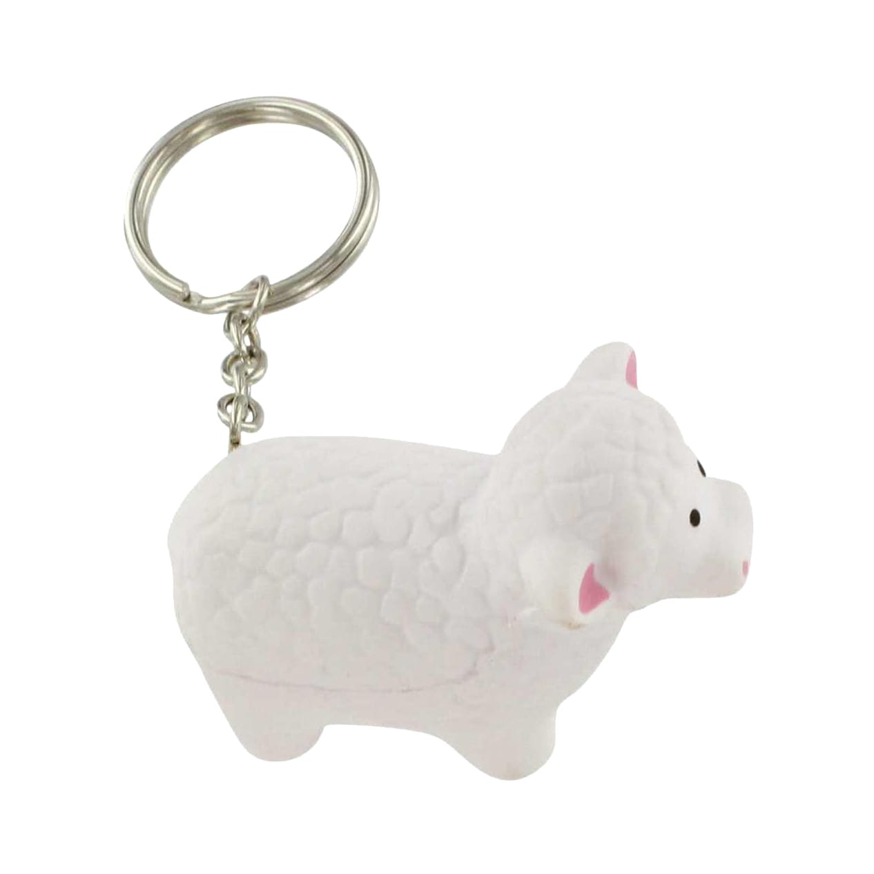 Keyring with Sheep Stress Reliever