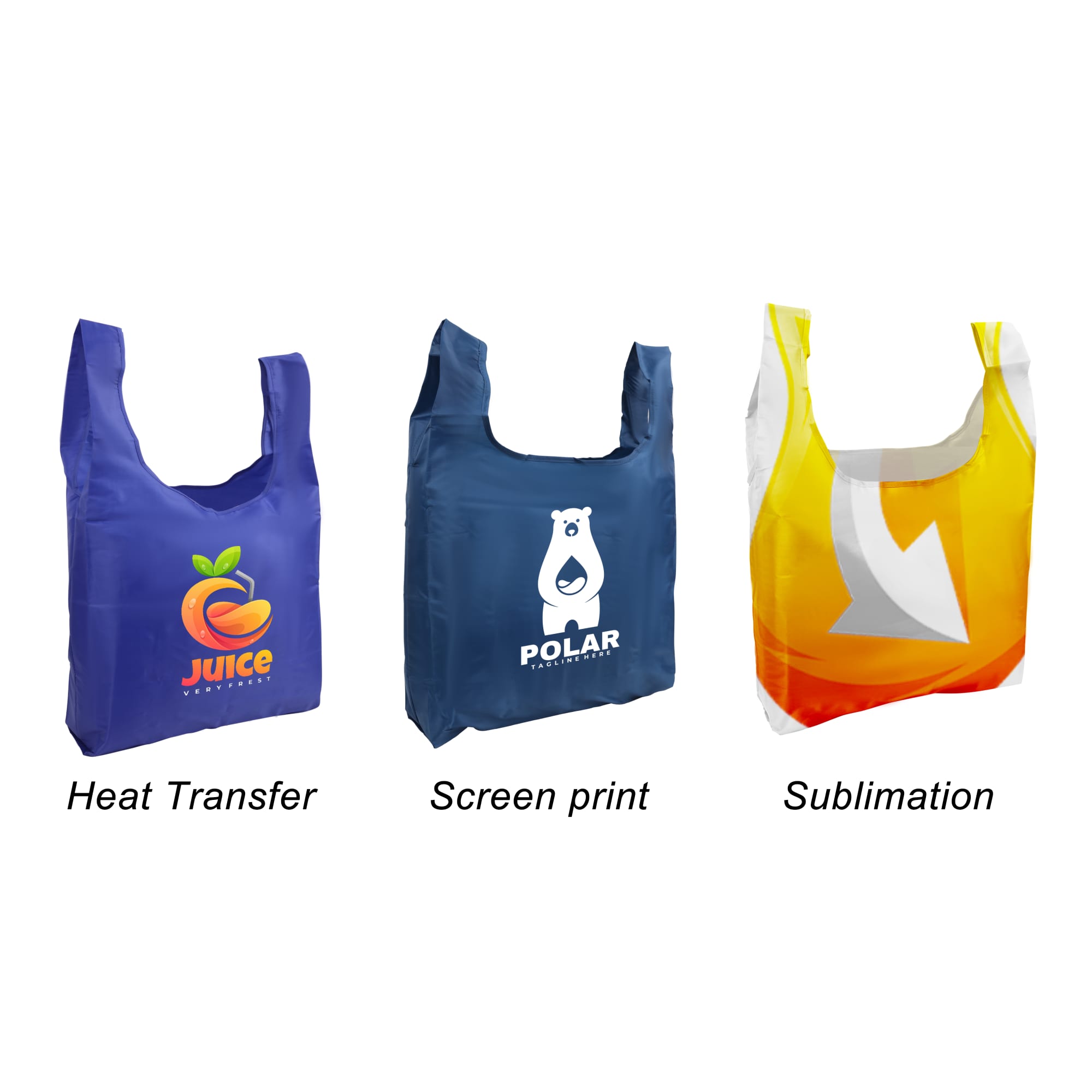 Reusable Foldaway Shopping Bag - PCPB070 Image