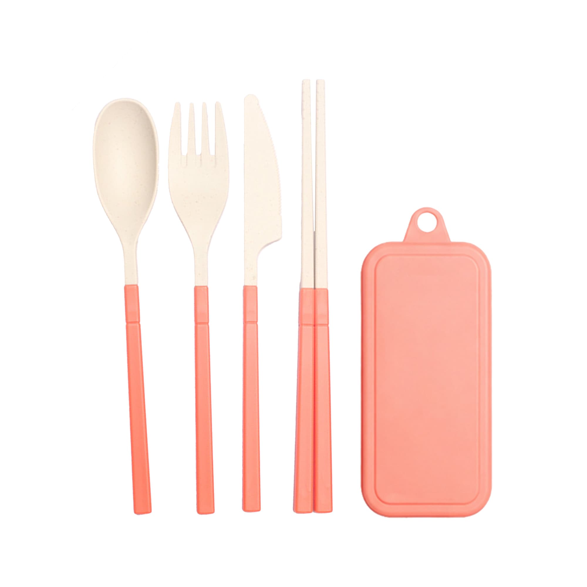 Alternative view of 4 Pieces Travel Utensils Set