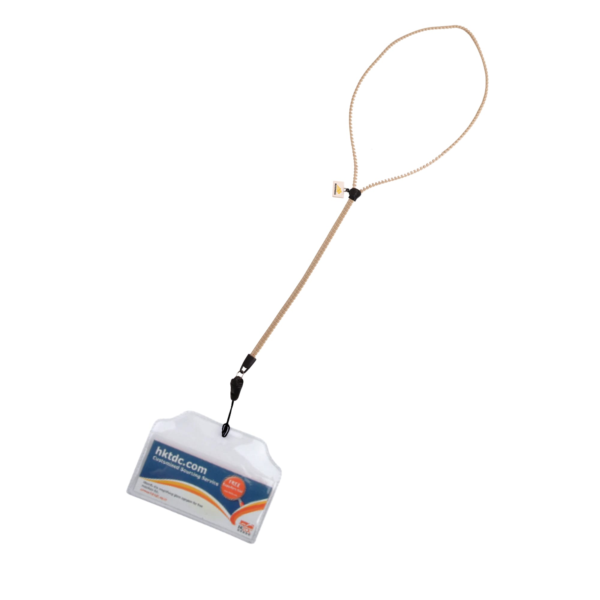 Zipper Lanyard with PVC Tag - PCL14 Image