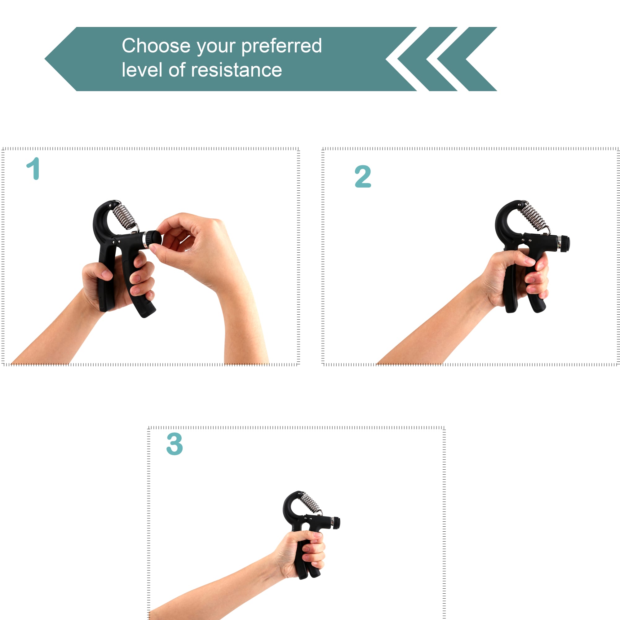 Powerful Adjustable Hand Grip - PCH250 Image 