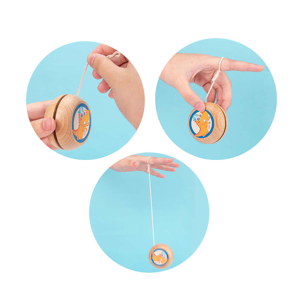 Wooden Cartoon Yoyo Ball - PCH518 Image 