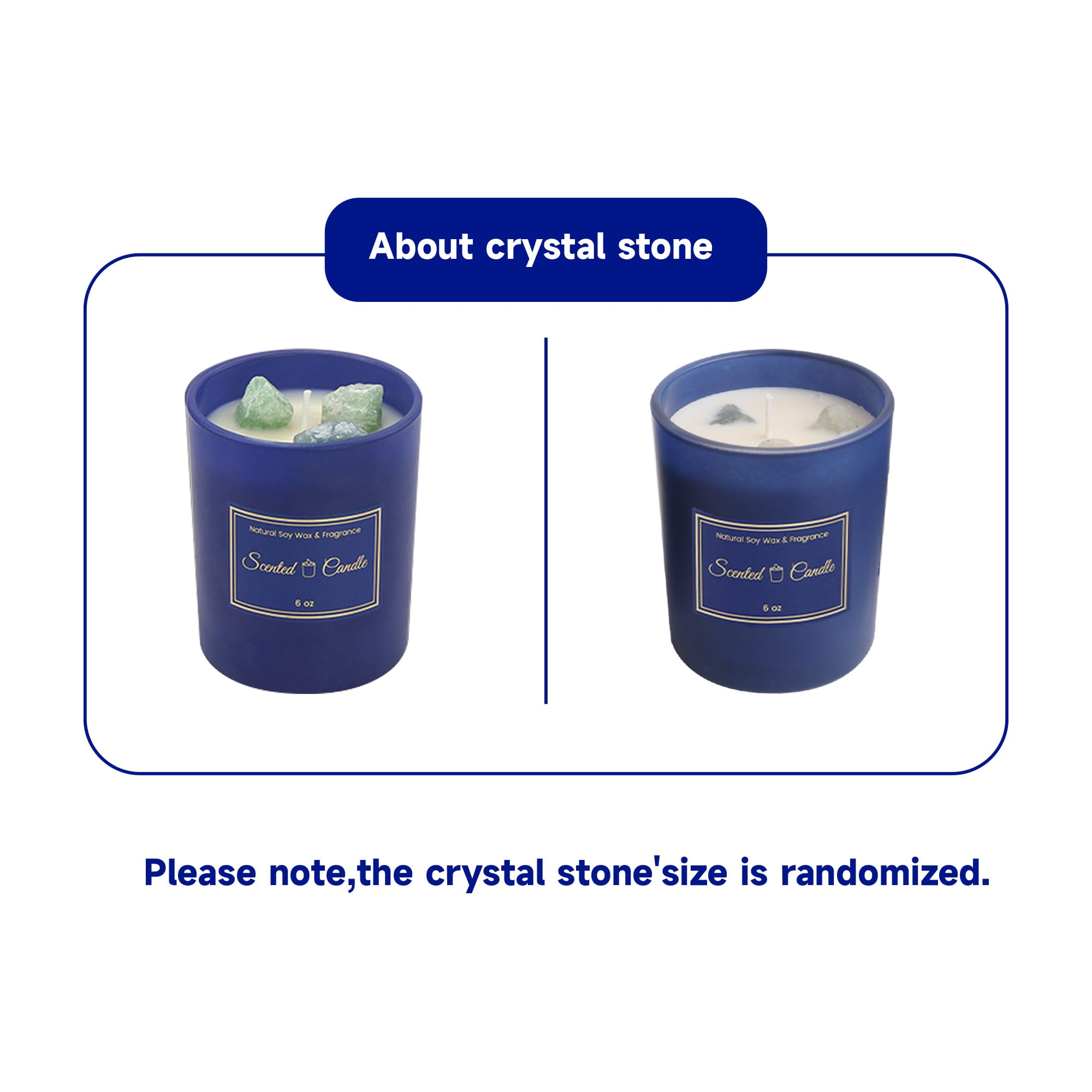 6.6oz Glass Candle - PCHC018 Image 