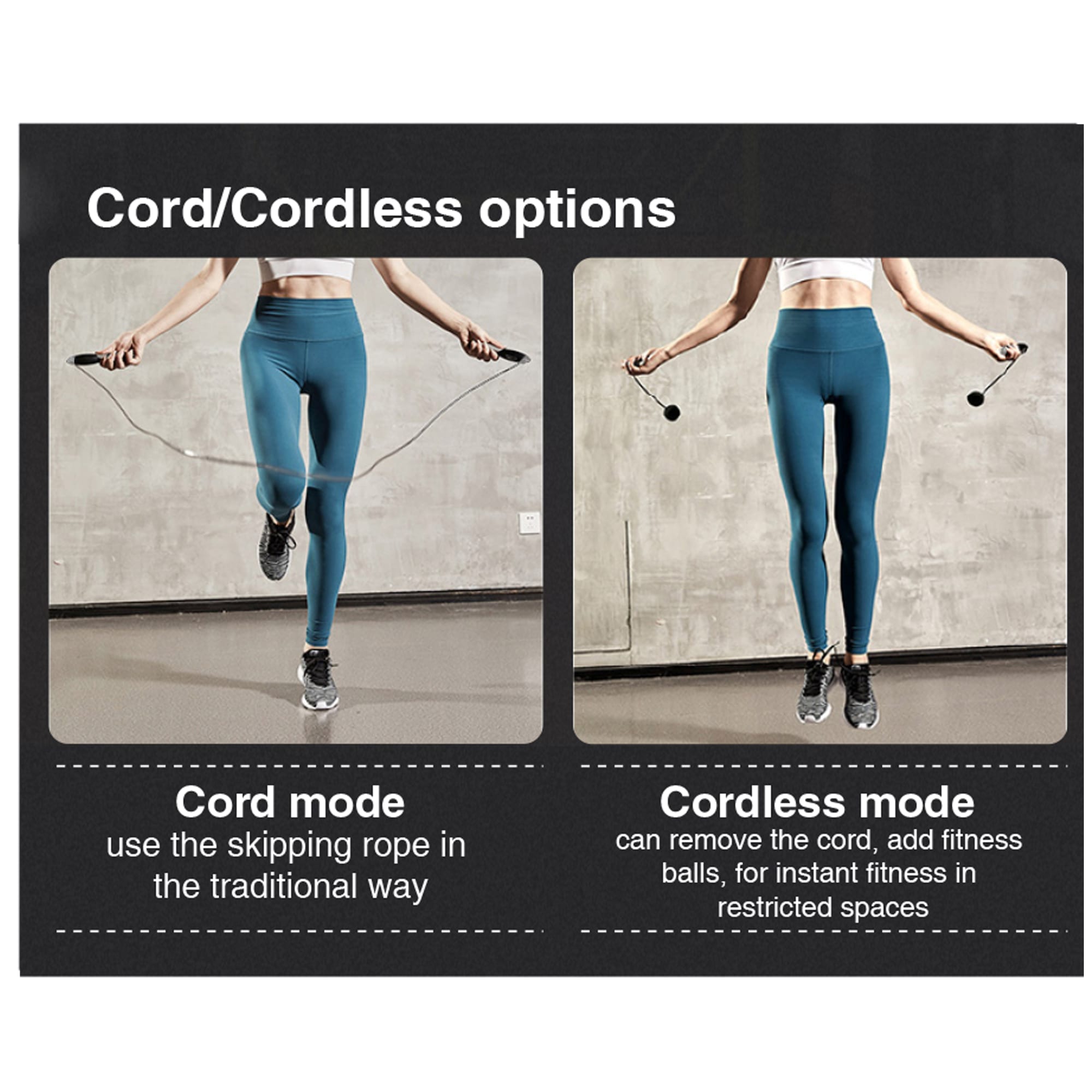 Cordless Skipping Rope - PCH260 Image 