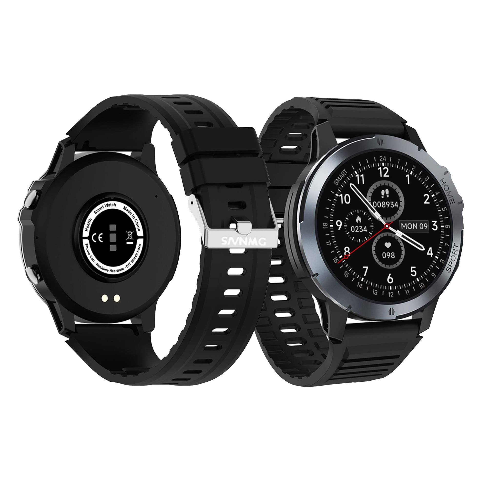 1.46%22 Round Smart Watch