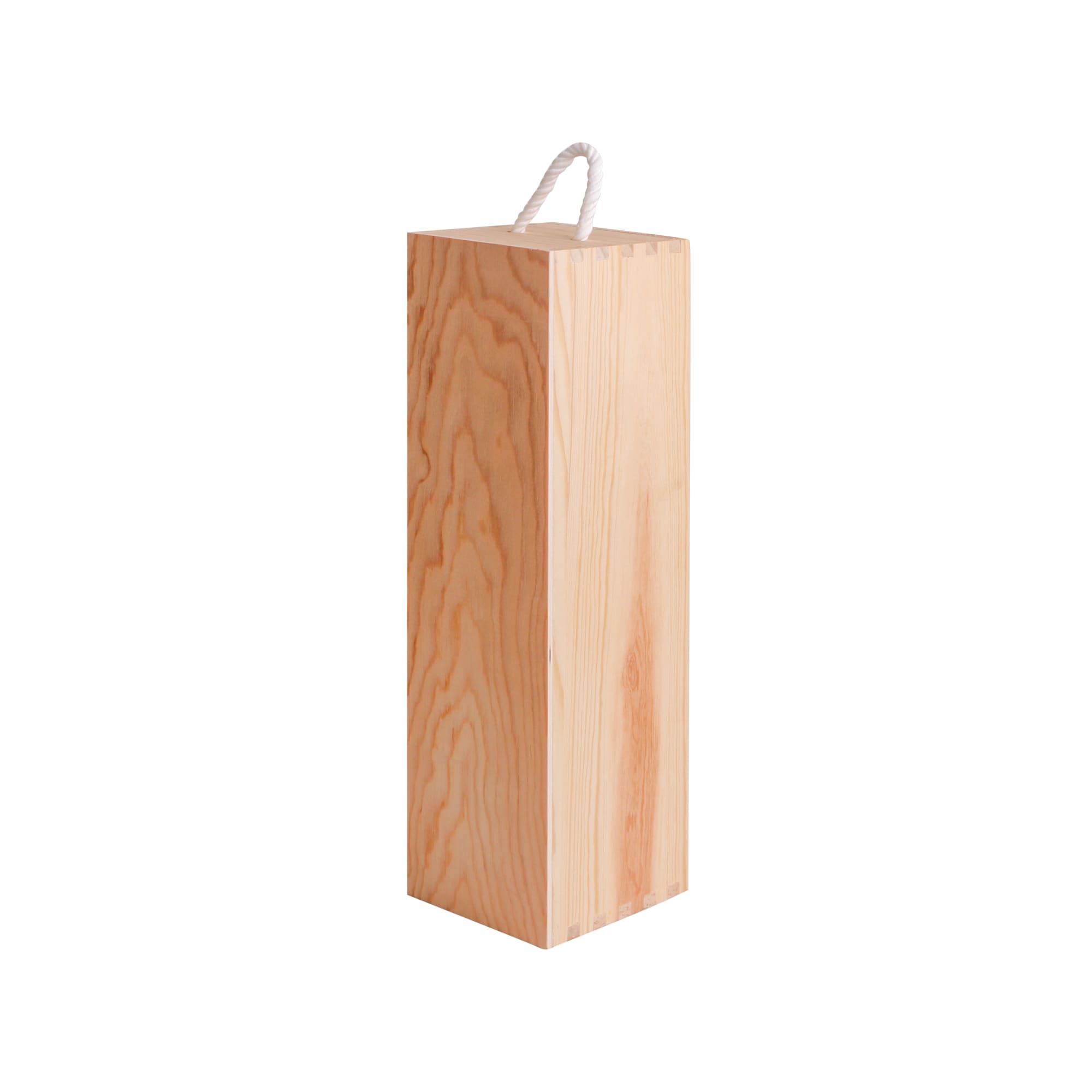 Single Bottle Wooden Wine Box - PCPB560 Image