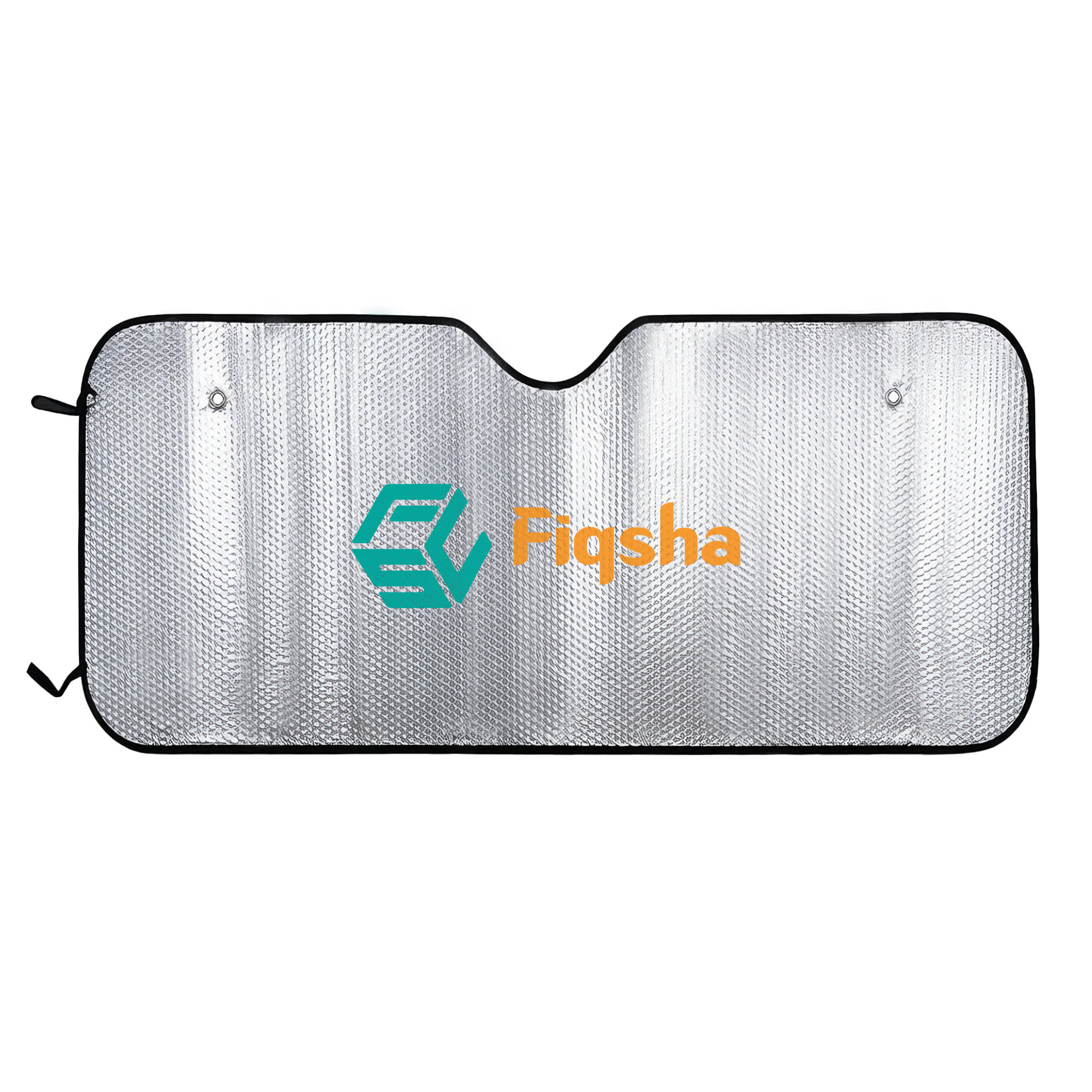 Alternative view of Bubble Aluminum Car Sunshade