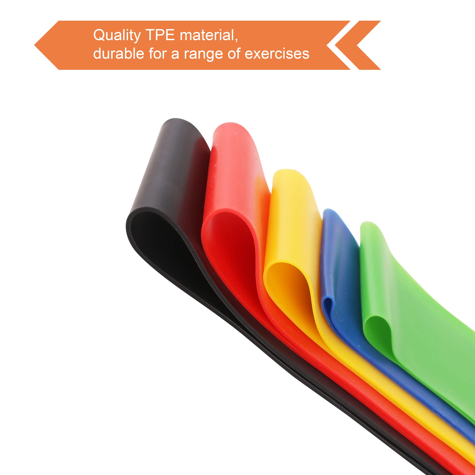 Latex Free TPE Fitness Resistance Band - PCH053 Image 