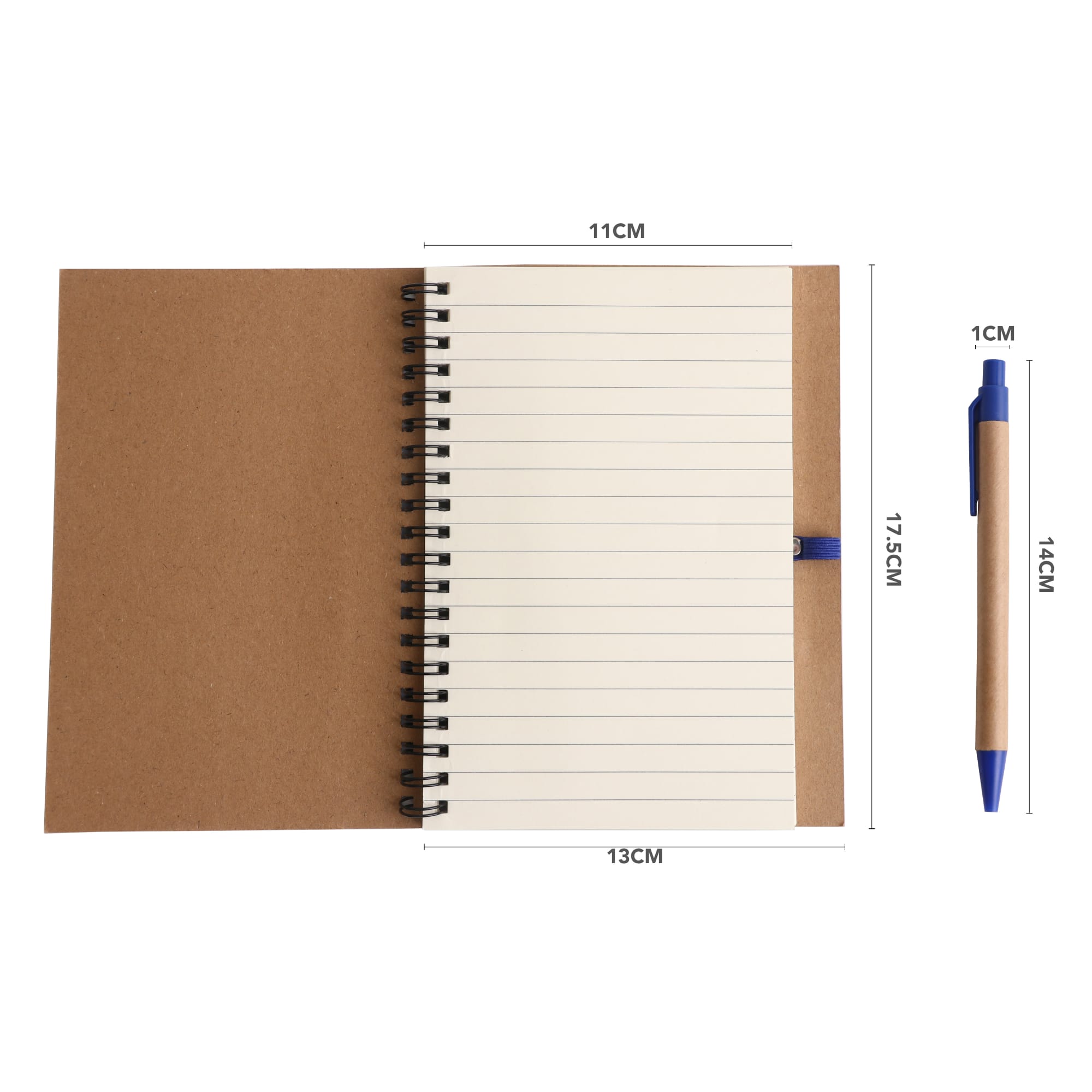 Kraft Notebook with Ballpoint Pen - PCS094 Image