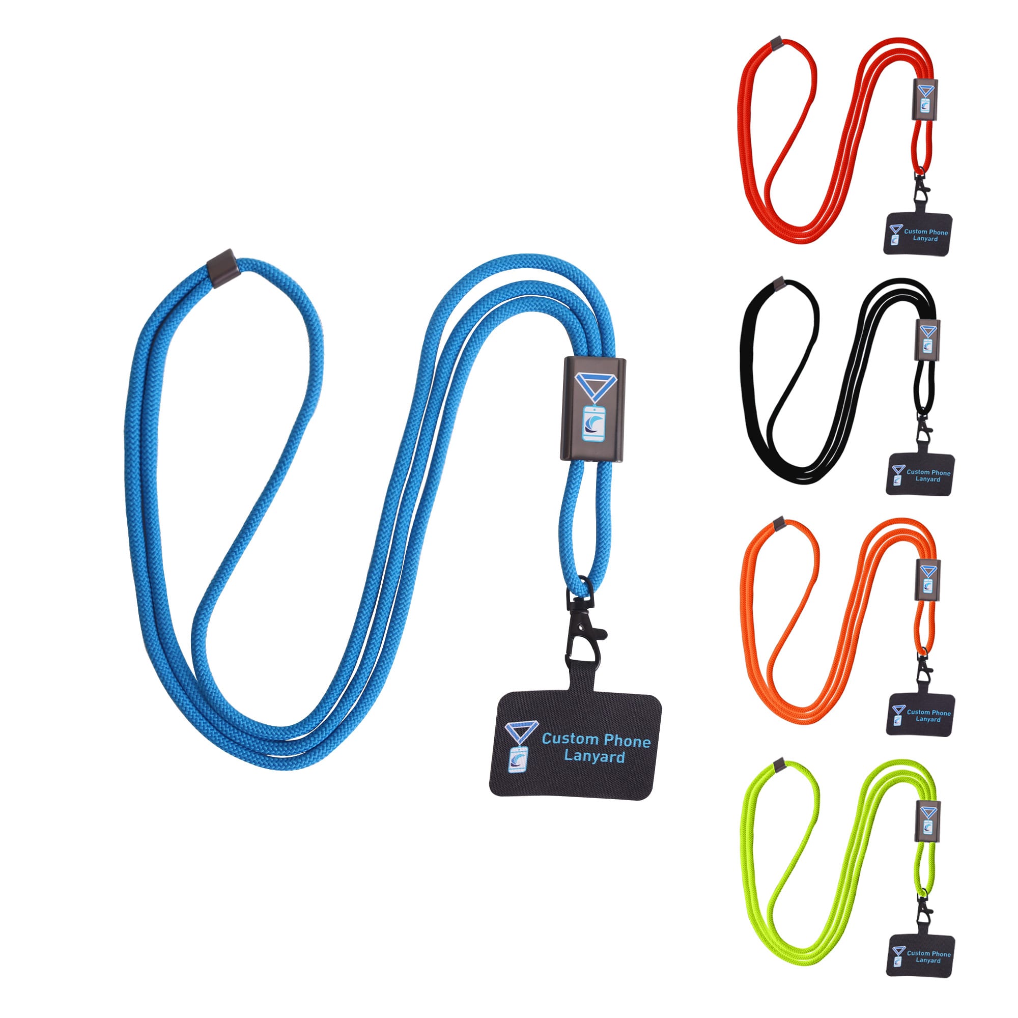 Adjustable Phone Lanyard with Metal Buckle