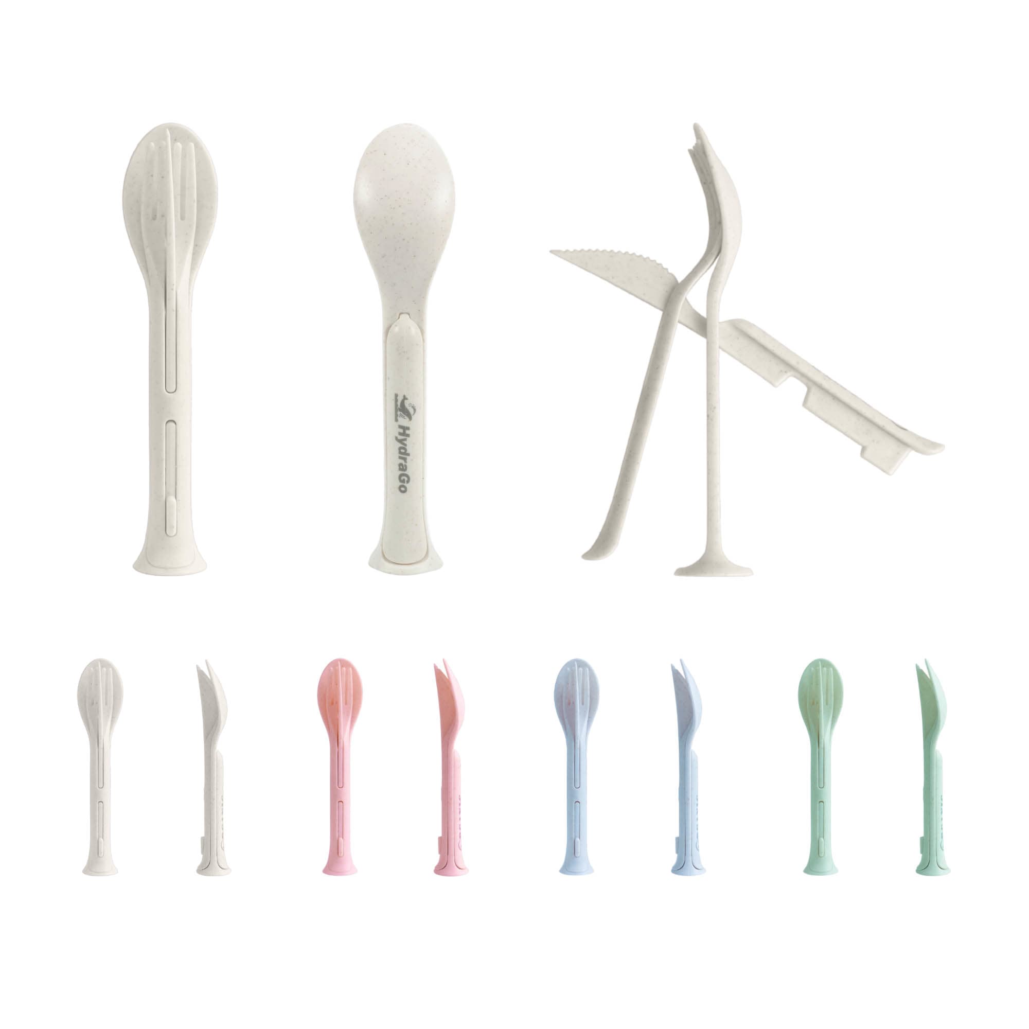 3-In-1 Portable Utensils Set