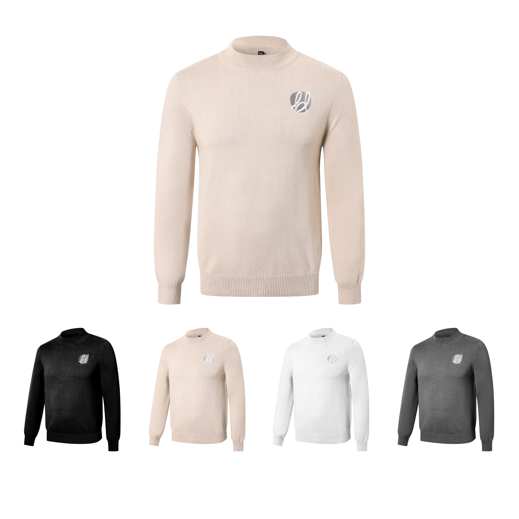 Unisex 100% Cotton Crew Neck Sweater