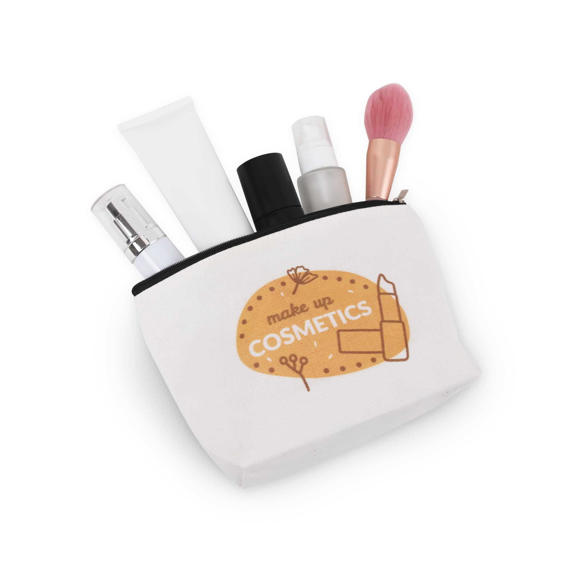 Canvas Cosmetic Bag - PCBC110 Image 