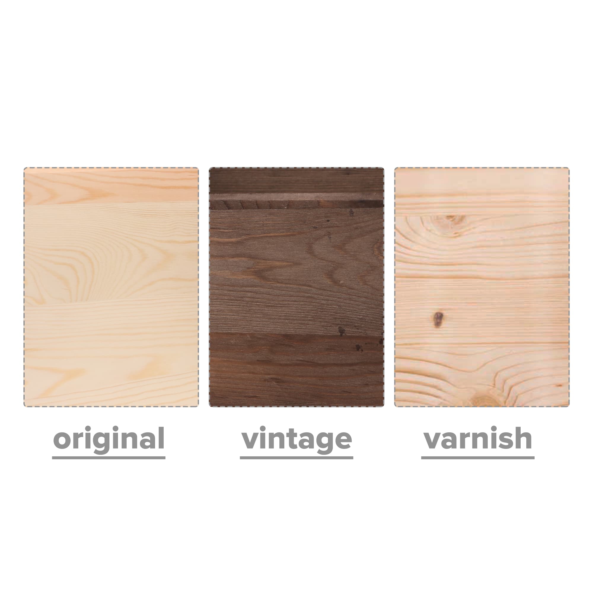 Small Wooden Storage Box - PCPB550 Image