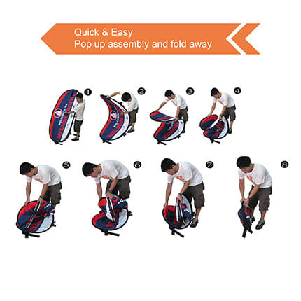Horizontal Pop Up Banners（Small）