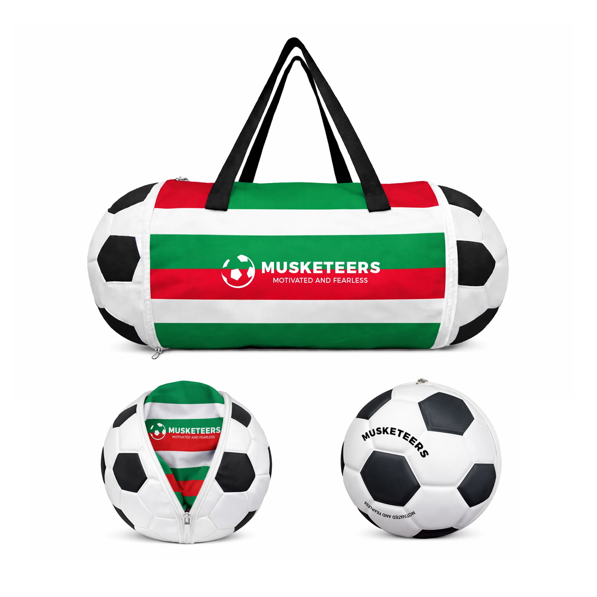 Full Colour Foldable Duffel Bag