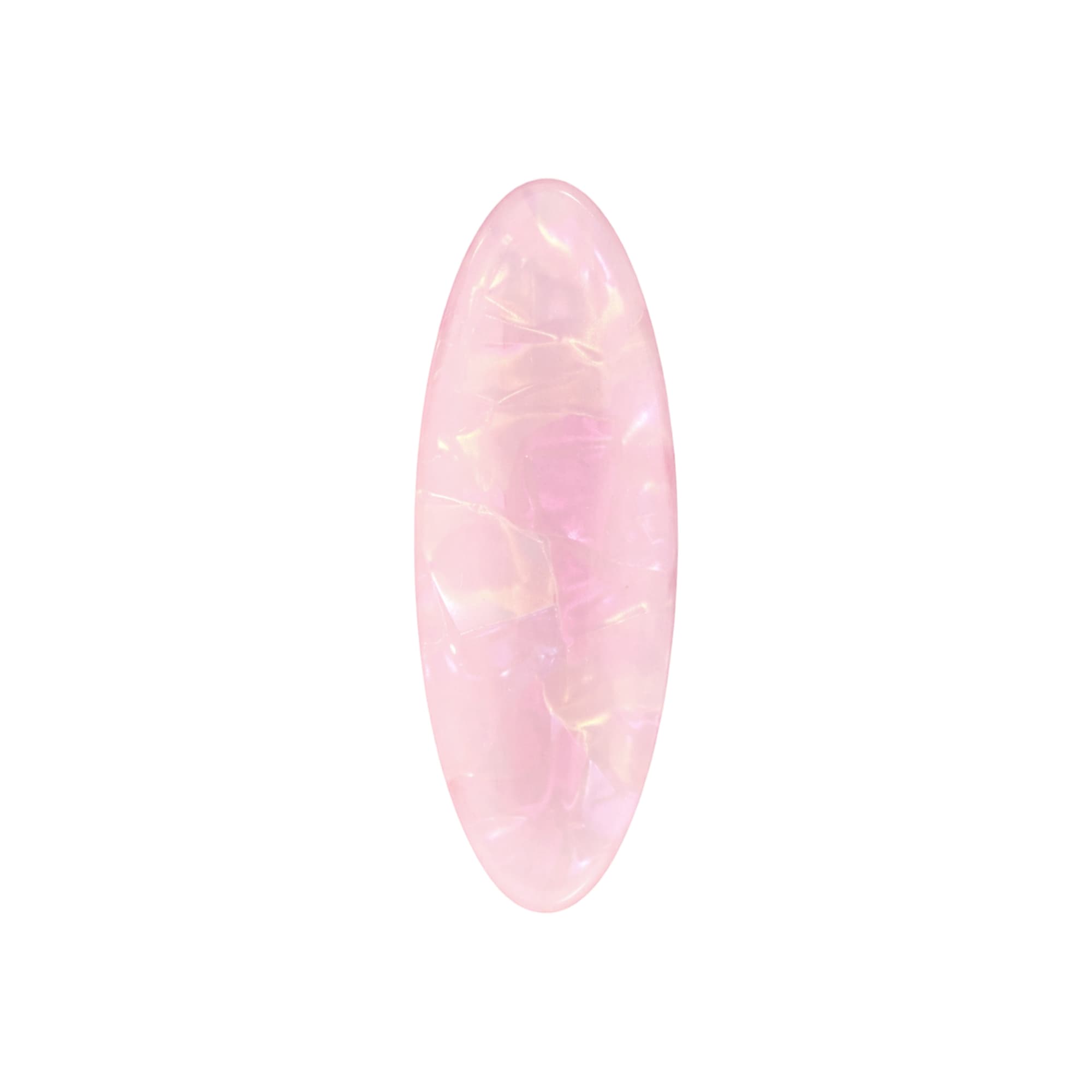 Alternative view of Oval Iridescent Alligator Hair Clip