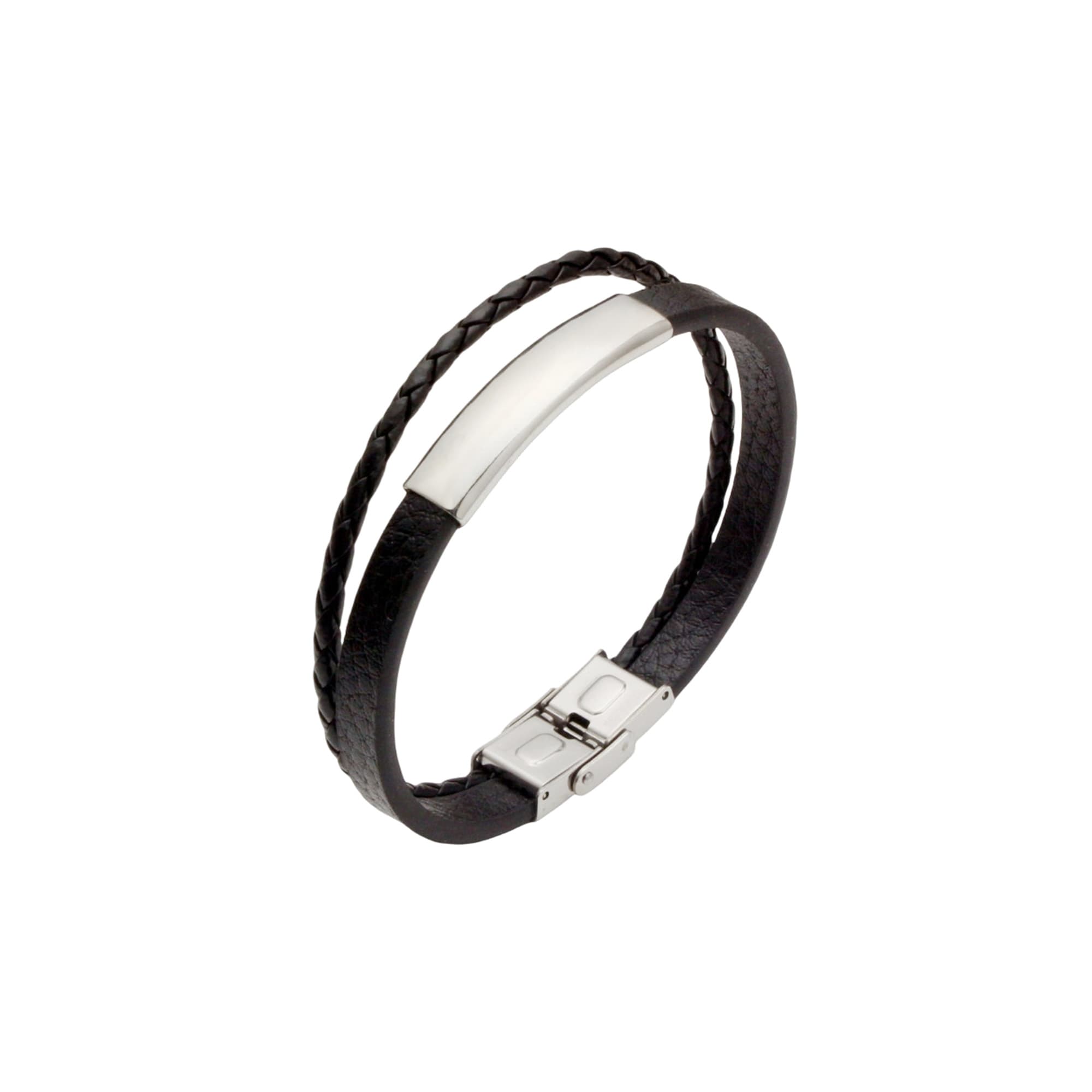 Alternative view of Double-layer Leather Bracelet