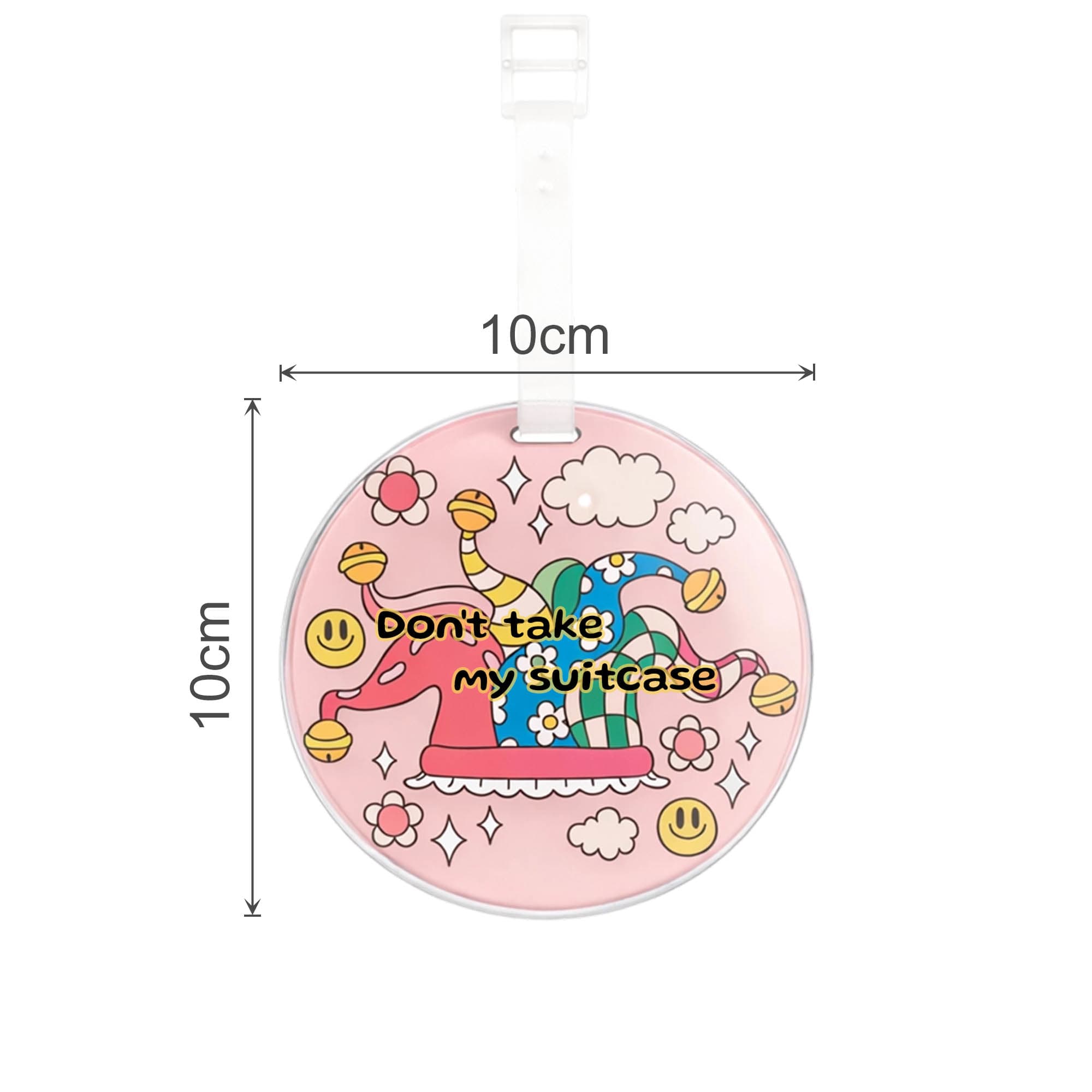 Acrylic Luggage Tag