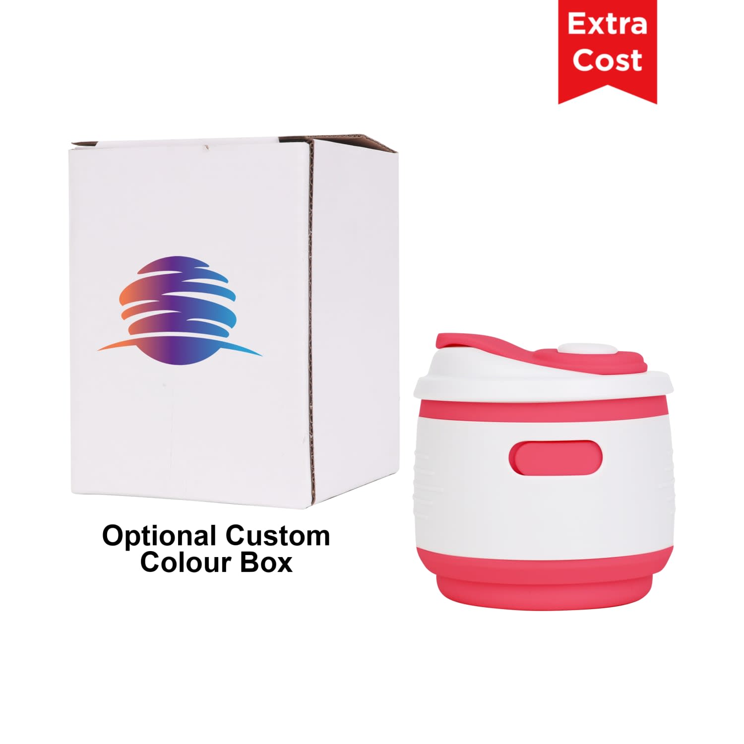 350ml Collapsible Silicone Coffee Cup - PCD031 Image 