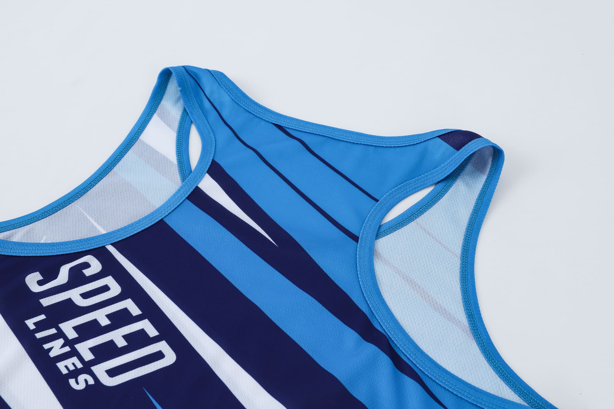 Men's 100%Polyester Sublimated Sports Singlet - PCC040B Image 