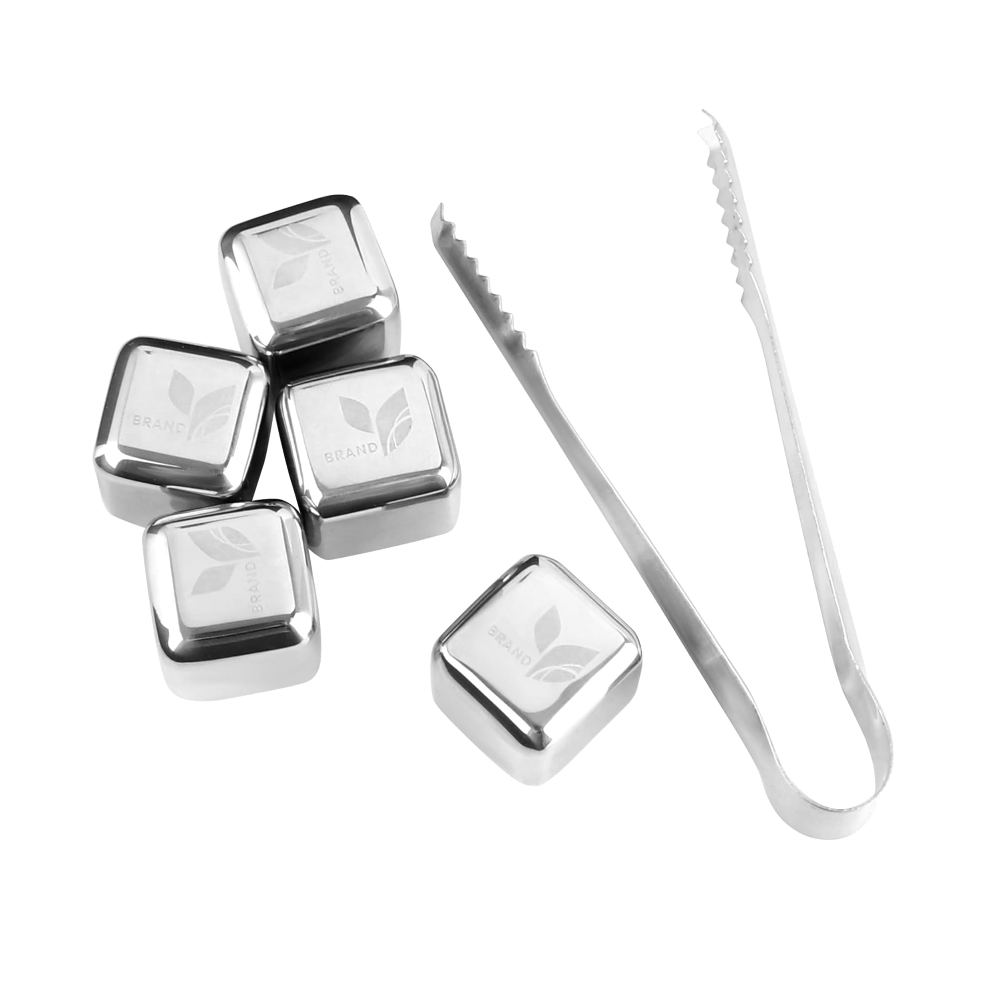 Stainless Steel Ice Cube Set (4pcs) - PCH291 Image 