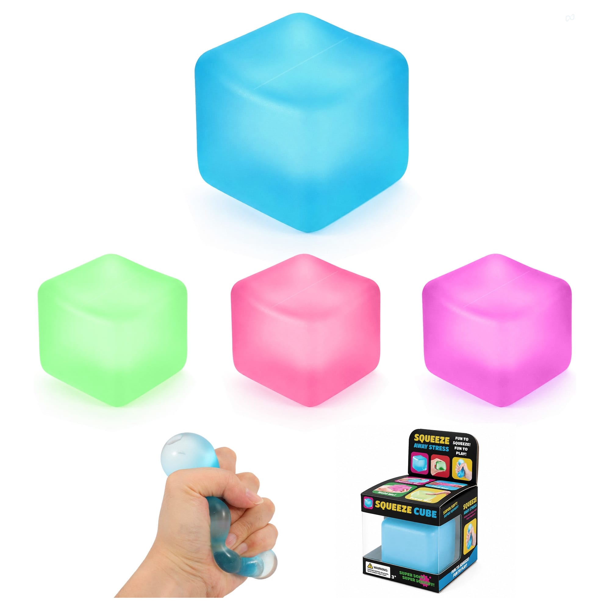 Squishy Stress Relief Cube