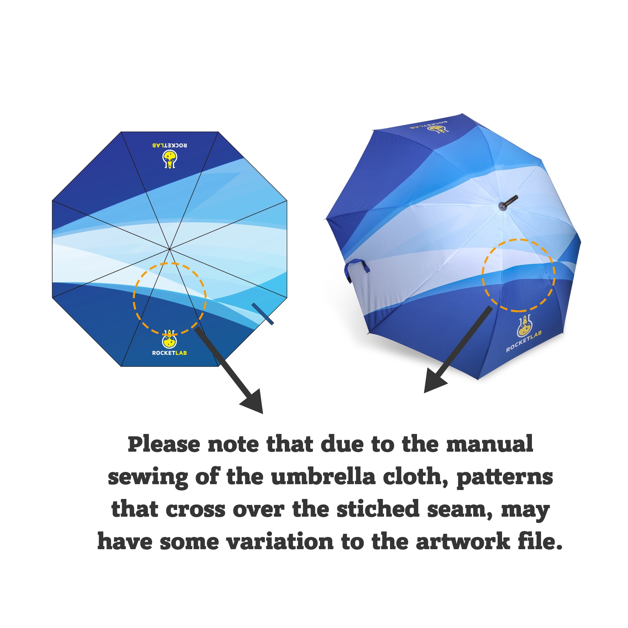 Regular Triple folding RPET umbrella - PCH912 Image