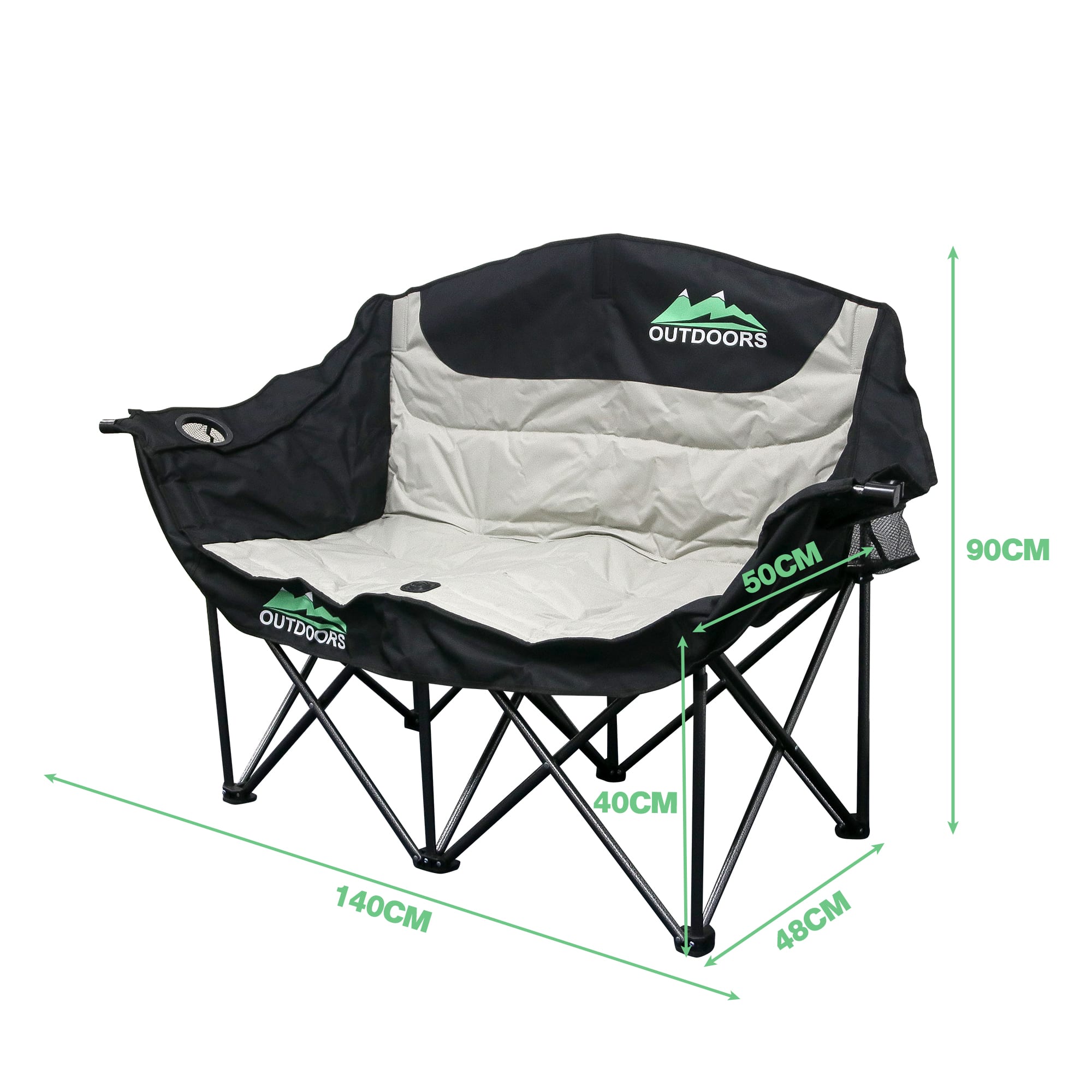 Alternative view of Double Foldable Portable Camping Chair