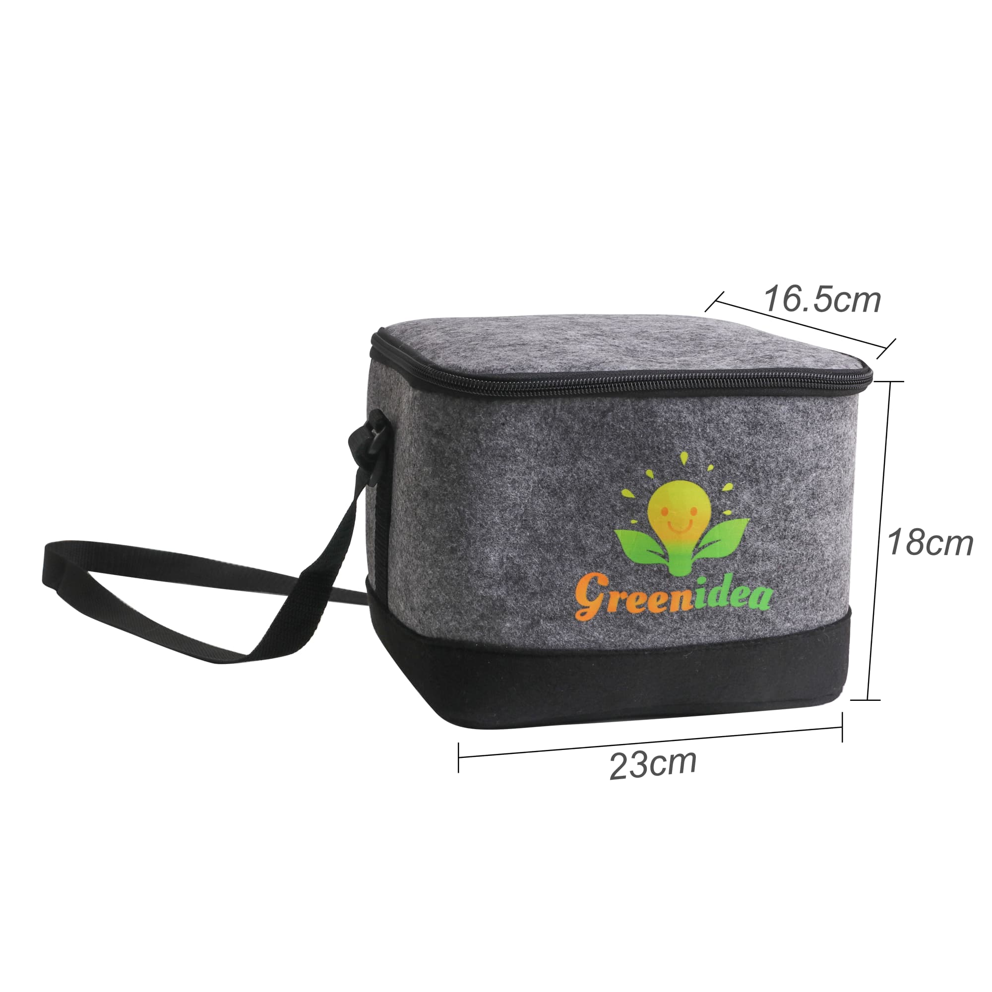 Alternative view of Felt material Cooler Bag