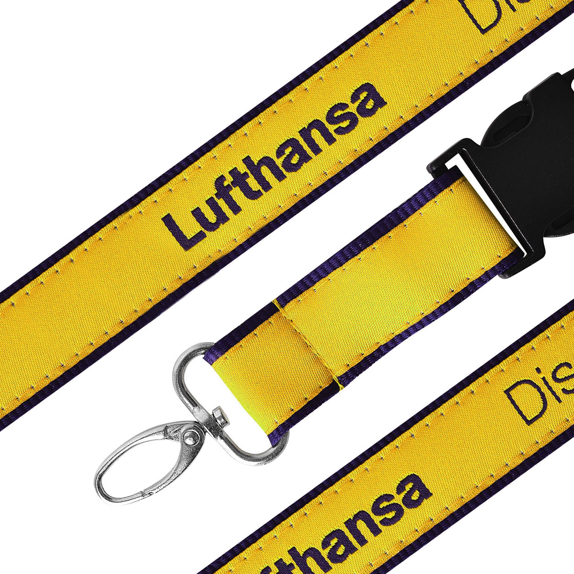 Detailed Woven Lanyard