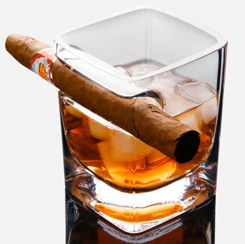 Cigar Whiskey Glass - PXD290 Image 
